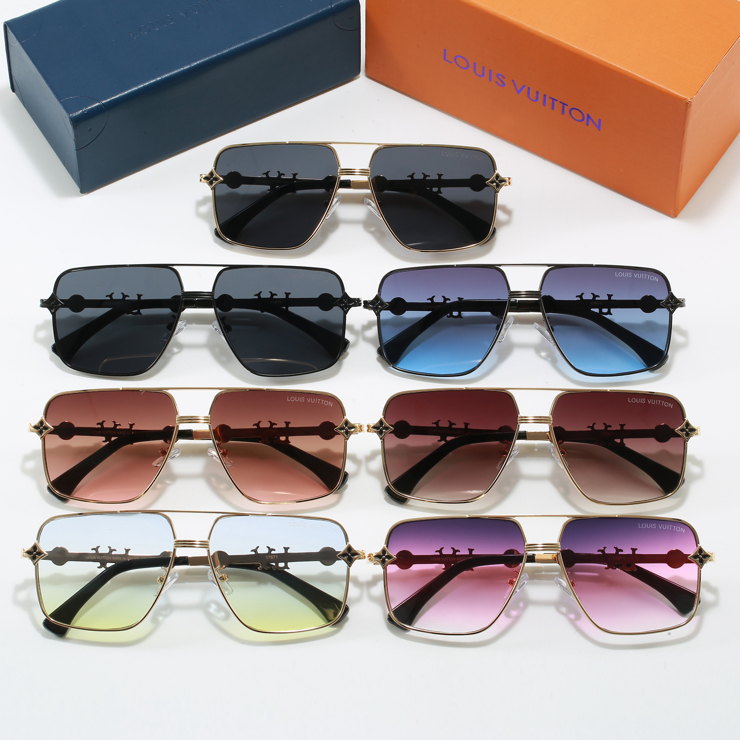 [TOP] Louis Vuitton LV Sunglasses - 7 Colors - 711 Luxury