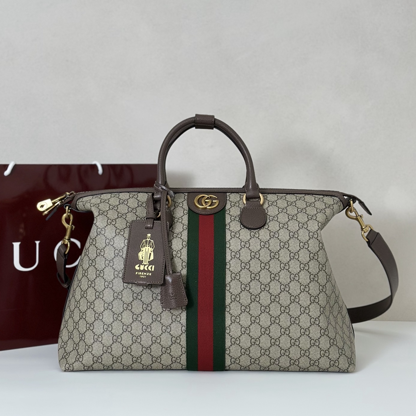 [TOP] GUCCI Ophidia Tote Bag 48X28X18cm - 2 Colors - 711 Luxury
