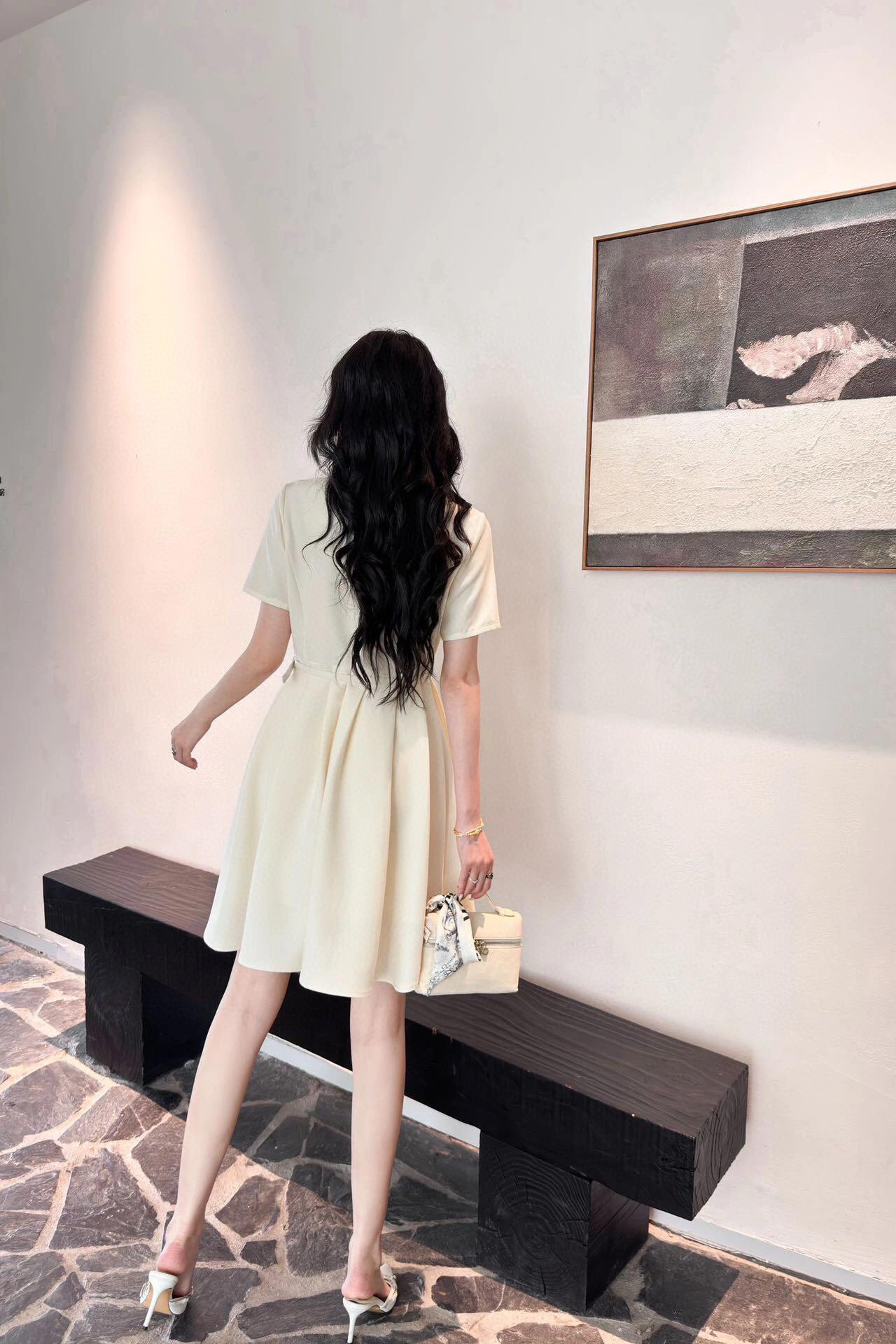 [TOP] Christian Dior  Dress -White