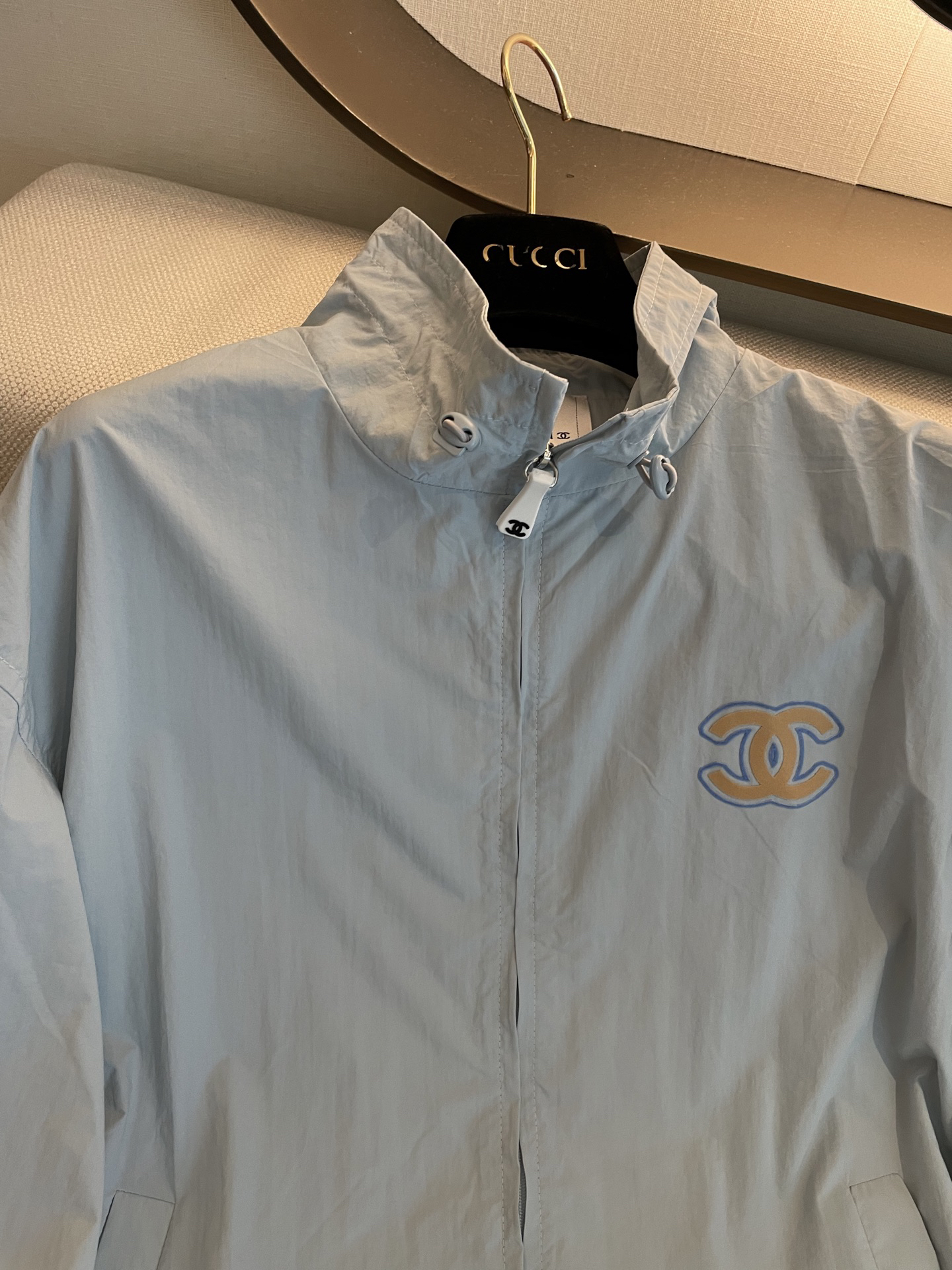 [TOP] CHANEL Coat - Gray