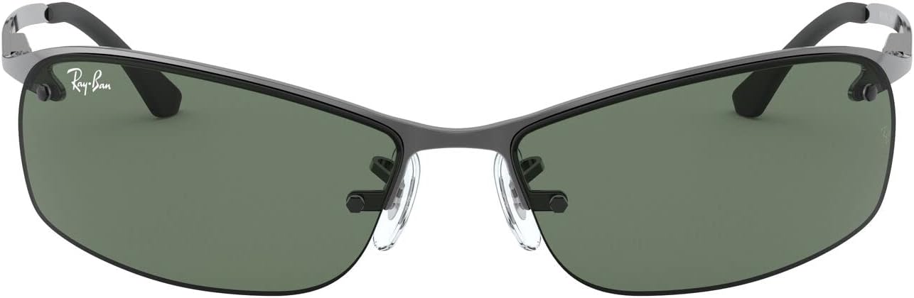 Ray-Ban mens Rb3183 Rectangular Sunglasses