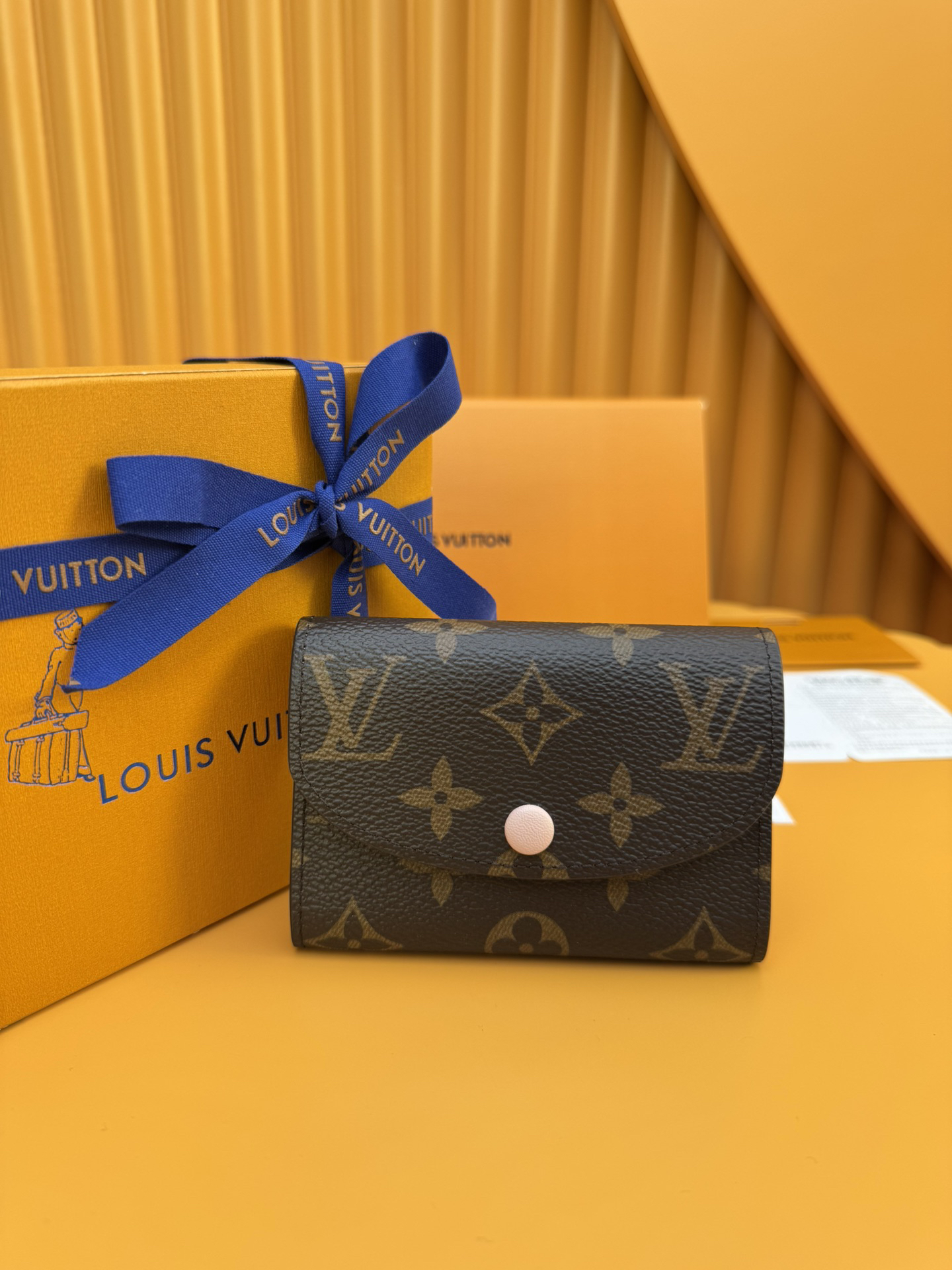 [TOP] Louis Vuitton LV Wallet 11X8x2.5cm - Brown - 711 Luxury
