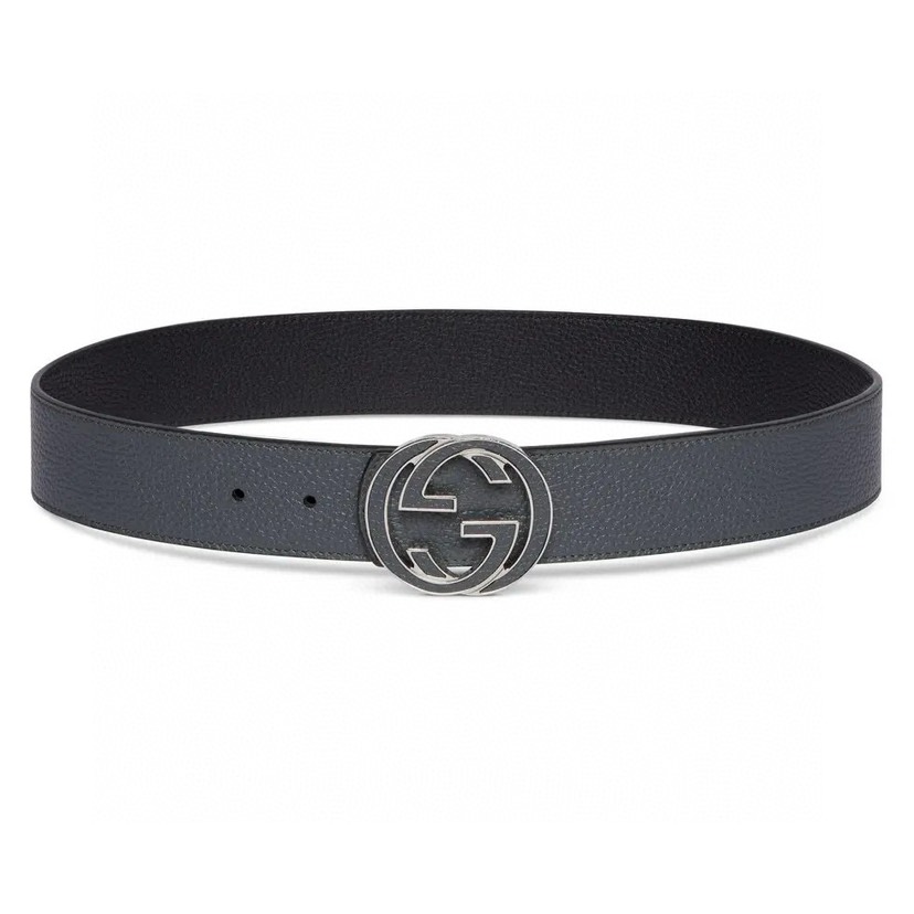 [TOP] GUCCI Men's GG Belt - Black - 711 Luxury