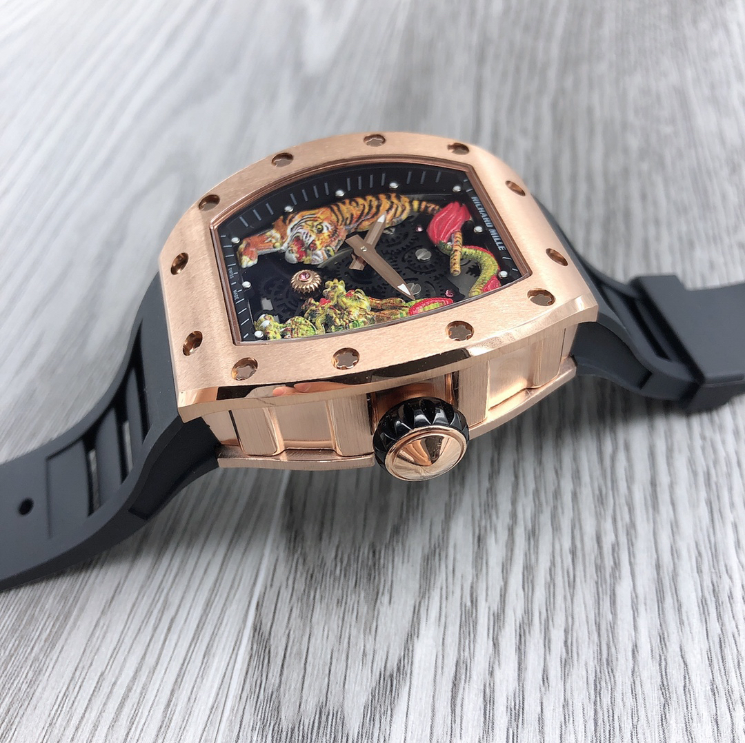 [TOP] Richard Mille RM51-01  Watch - Rose Gold - 711 Luxury