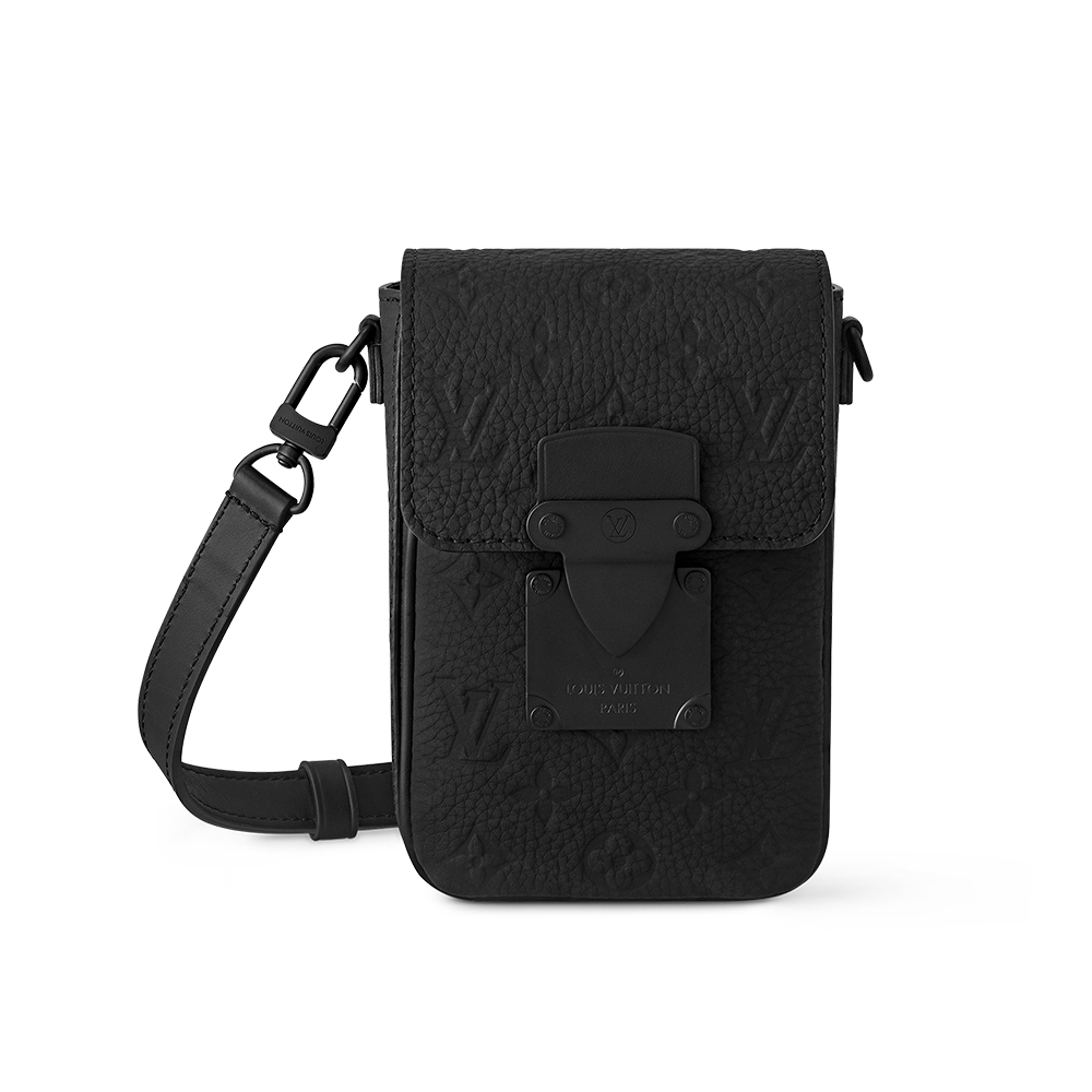 Louis Vuitton Wallet LOUIS VUITTON S-Lock Vertical Wearable Wallet Monogram Taurillon Leather M81524 | Nigo Office