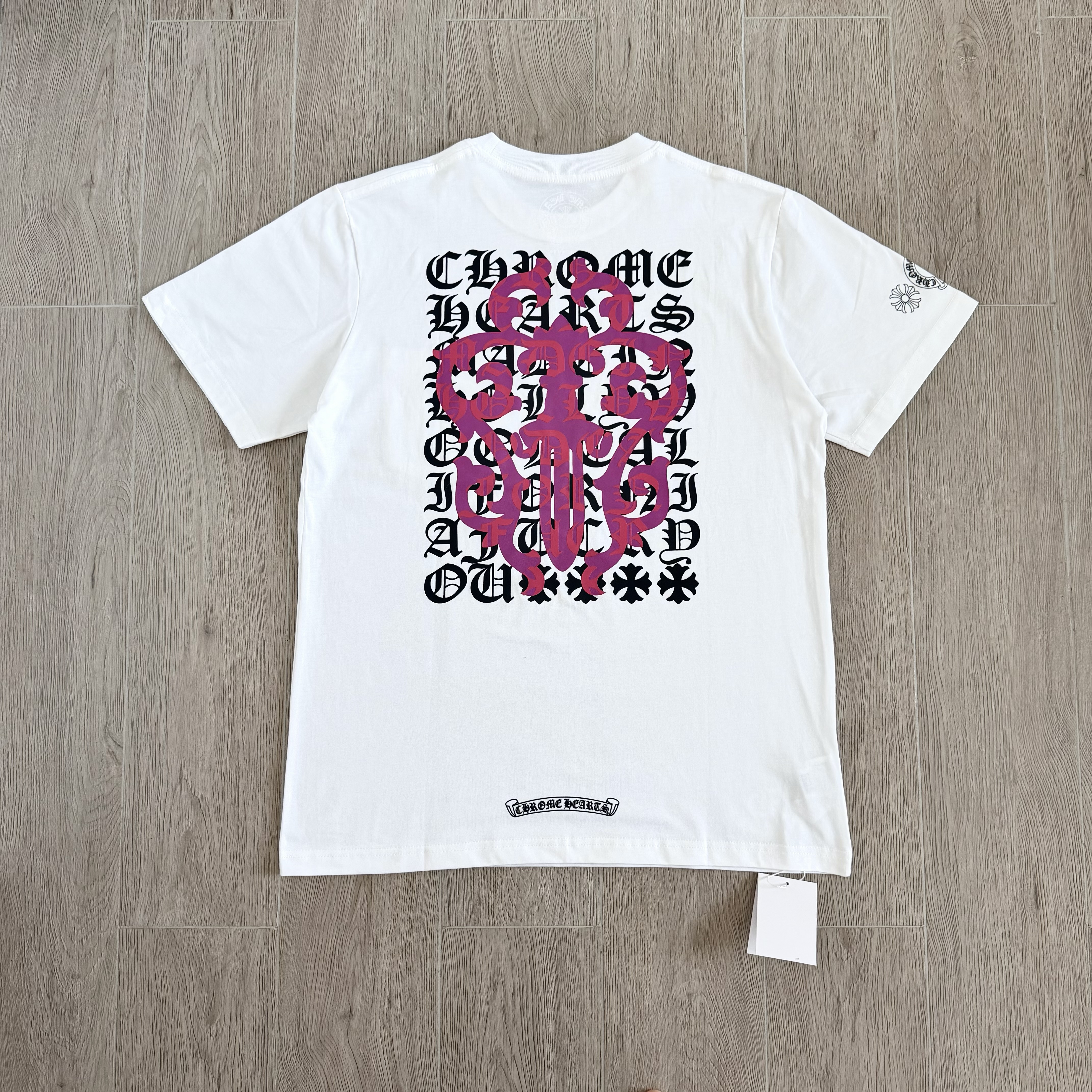 Chrome Hearts Accessory Chrome Hearts Sword and Dagger Letter Print Short Sleeves #379030 | Nigo Office