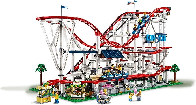 LEGO Creator Expert Roller Coaster 10261 Building Kit (4124 Pieces)