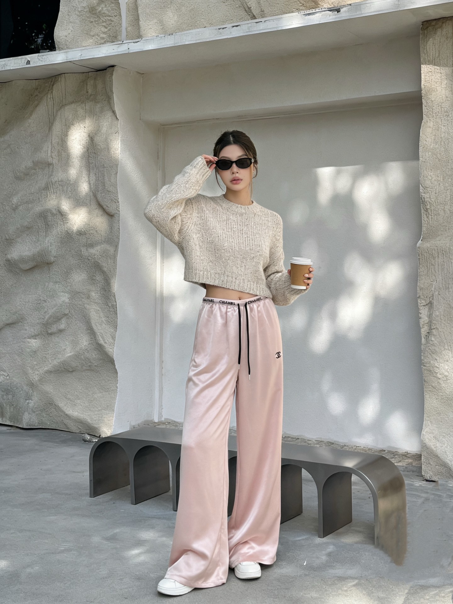 [TOP] CHANEL Wide-leg Pants - 3 Color