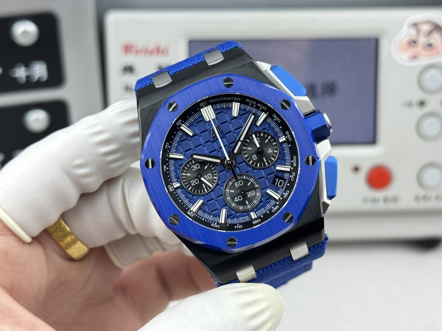 [TOP] Audemars Piguet Men's Watch 43 mm - Blue - 711 Luxury