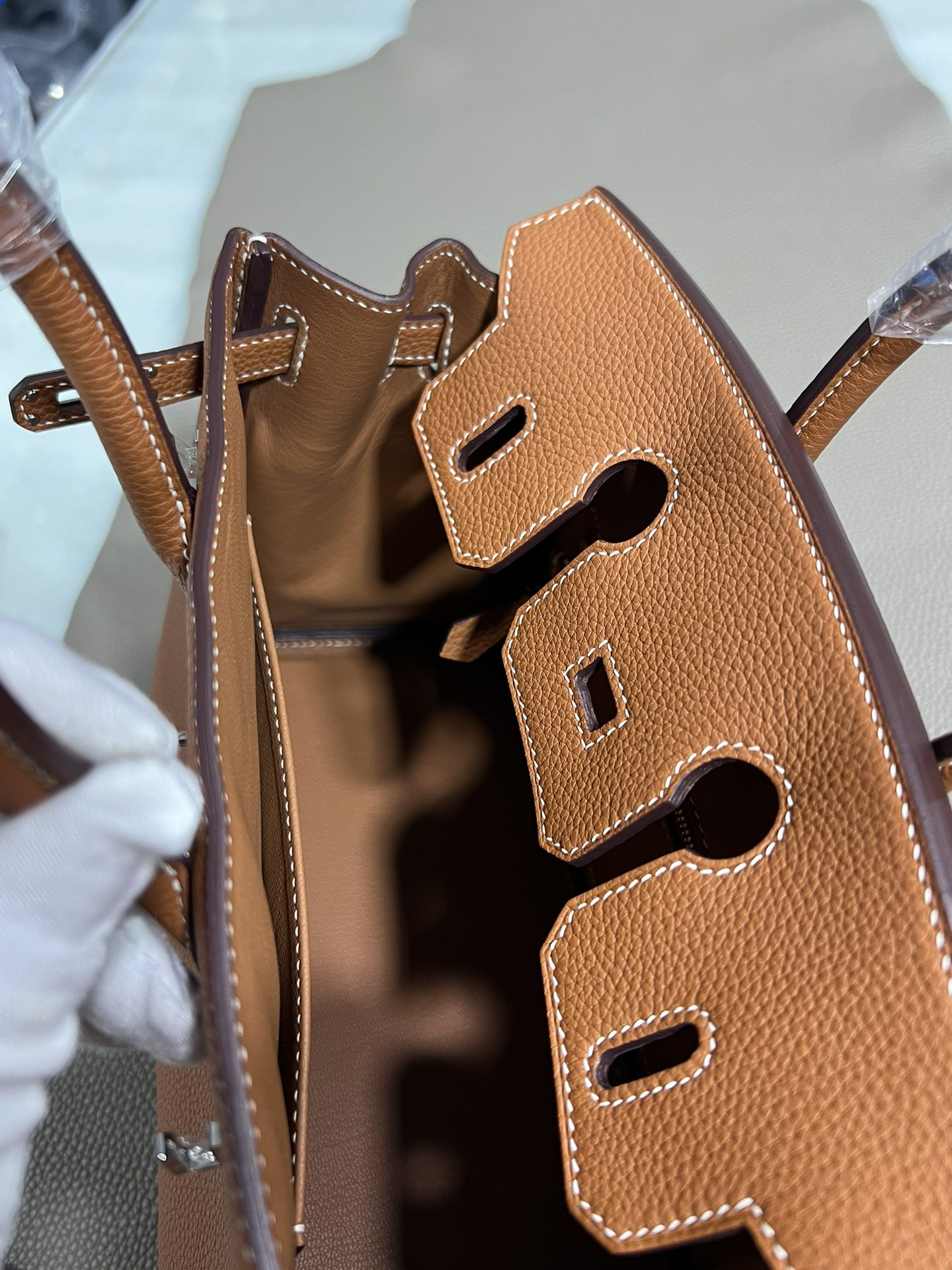 [TOP] HERMES Birkin Togo Leather 25cm - Gold & SHW