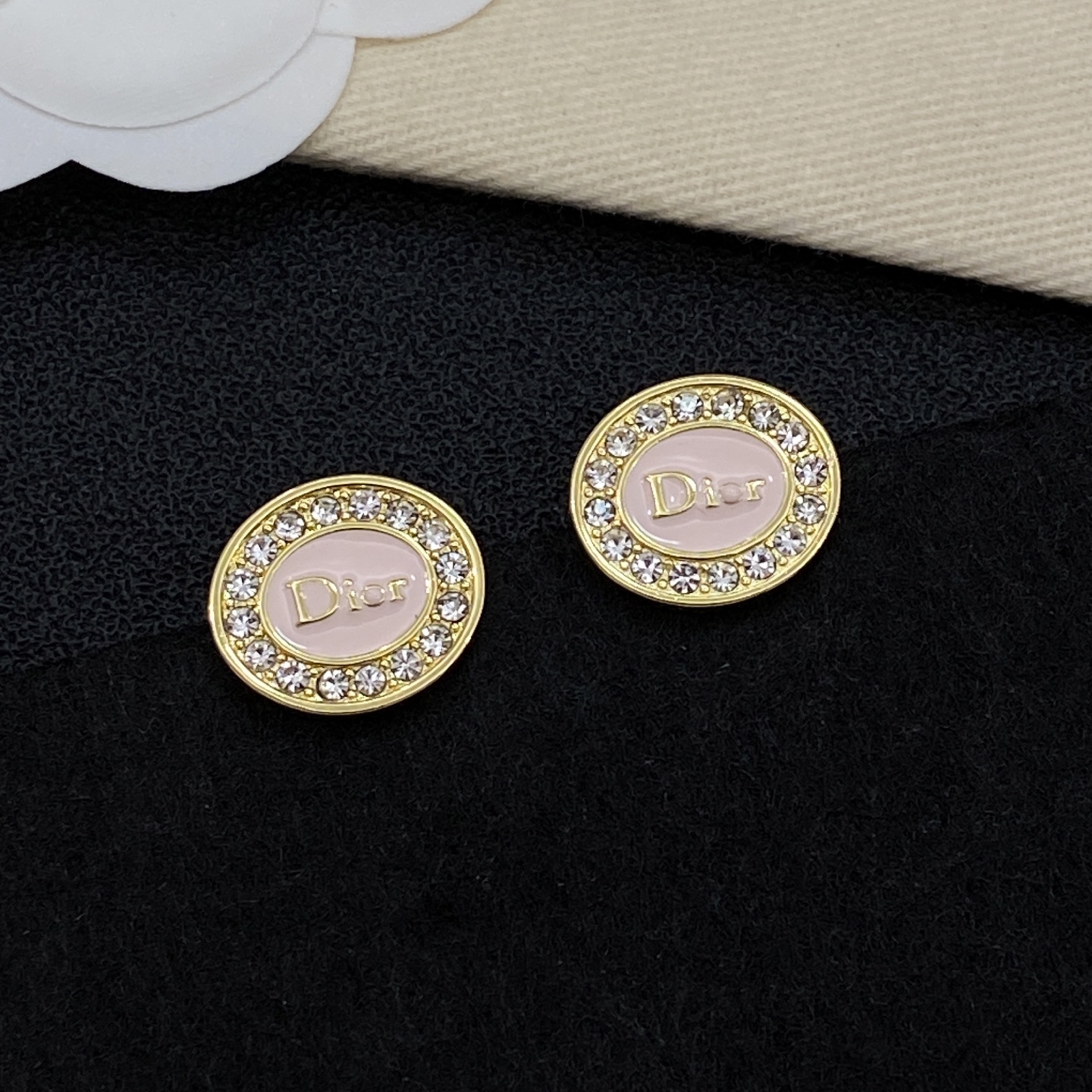 [TOP] Christian Dior Earrings - Gold - 711 Luxury