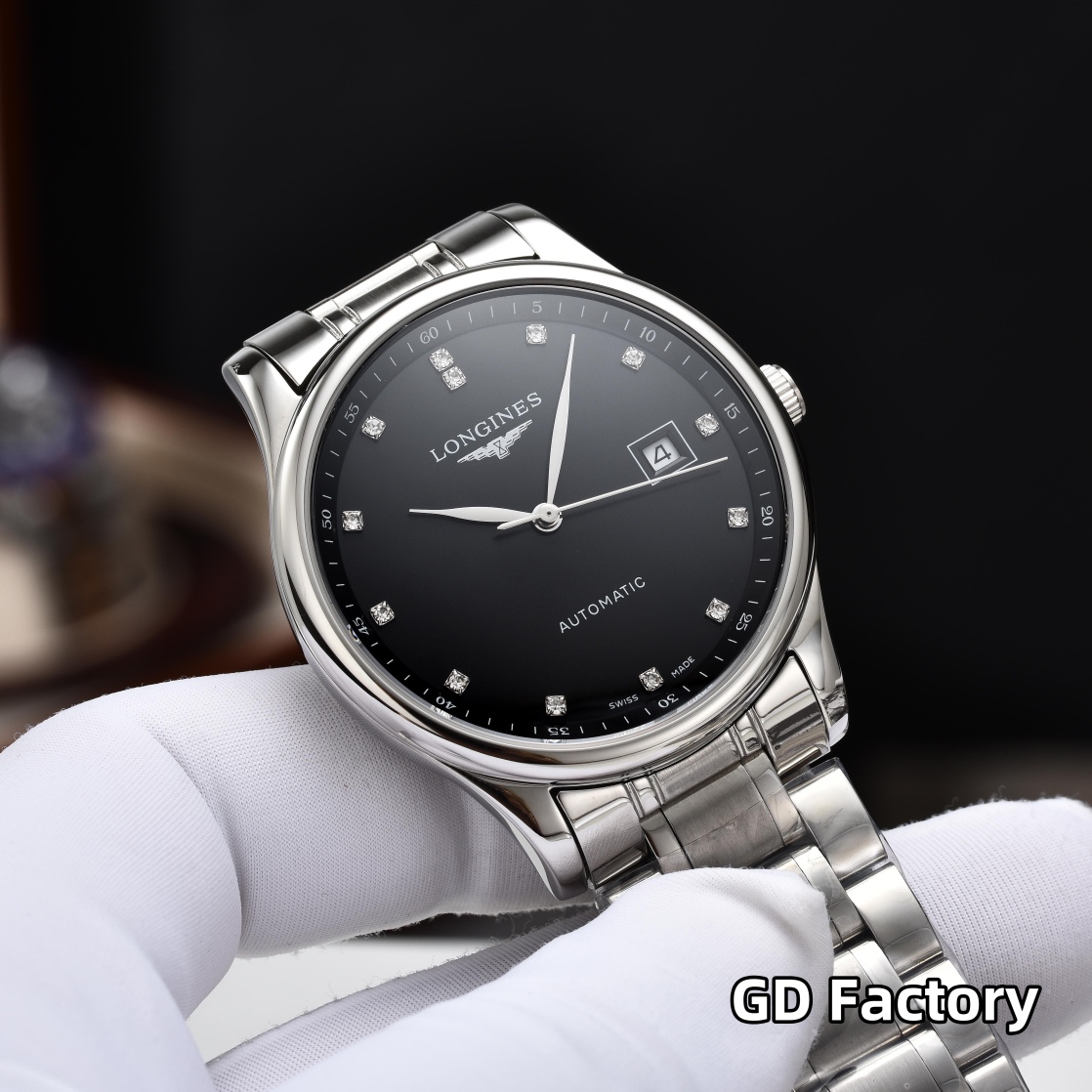 [TOP] LONGINES Watch 40mm - Black - 711 Luxury