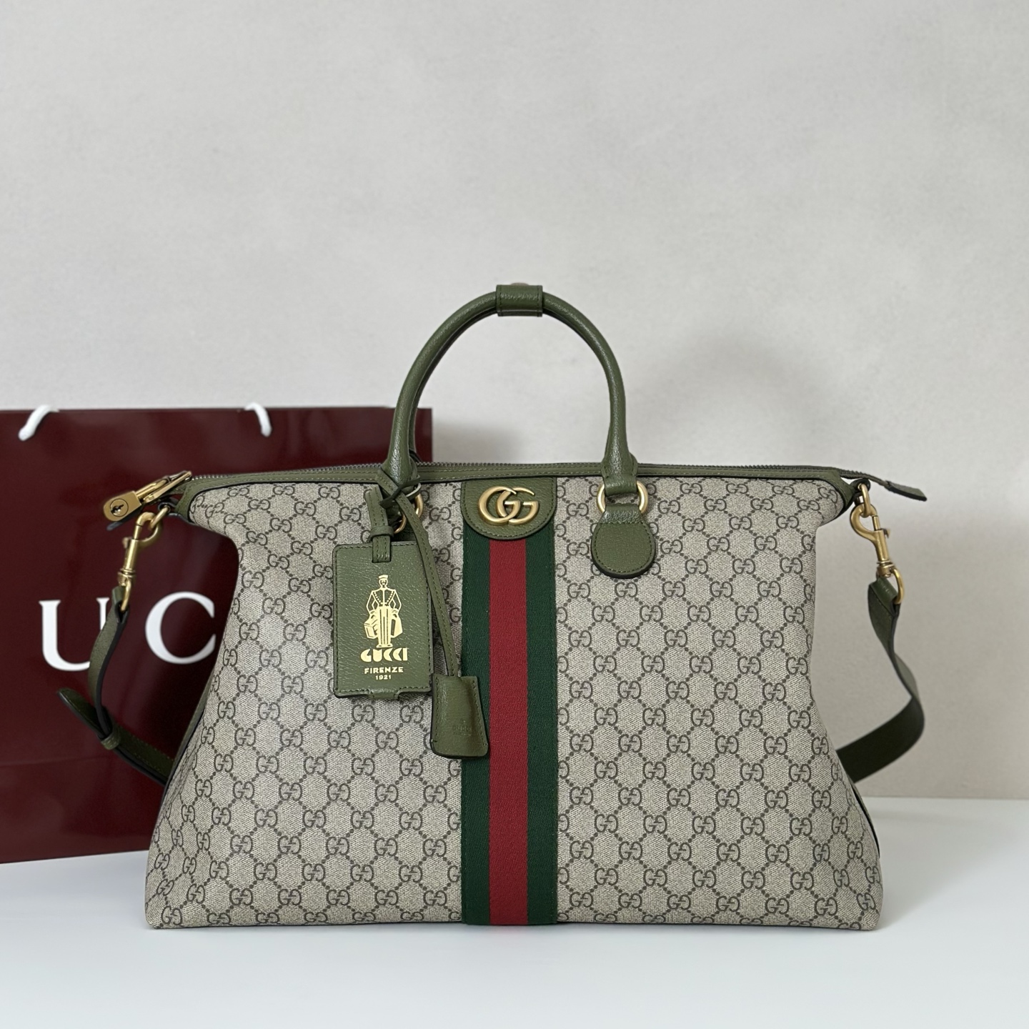 [TOP] GUCCI Ophidia Tote Bag 48X28X18cm - 2 Colors - 711 Luxury