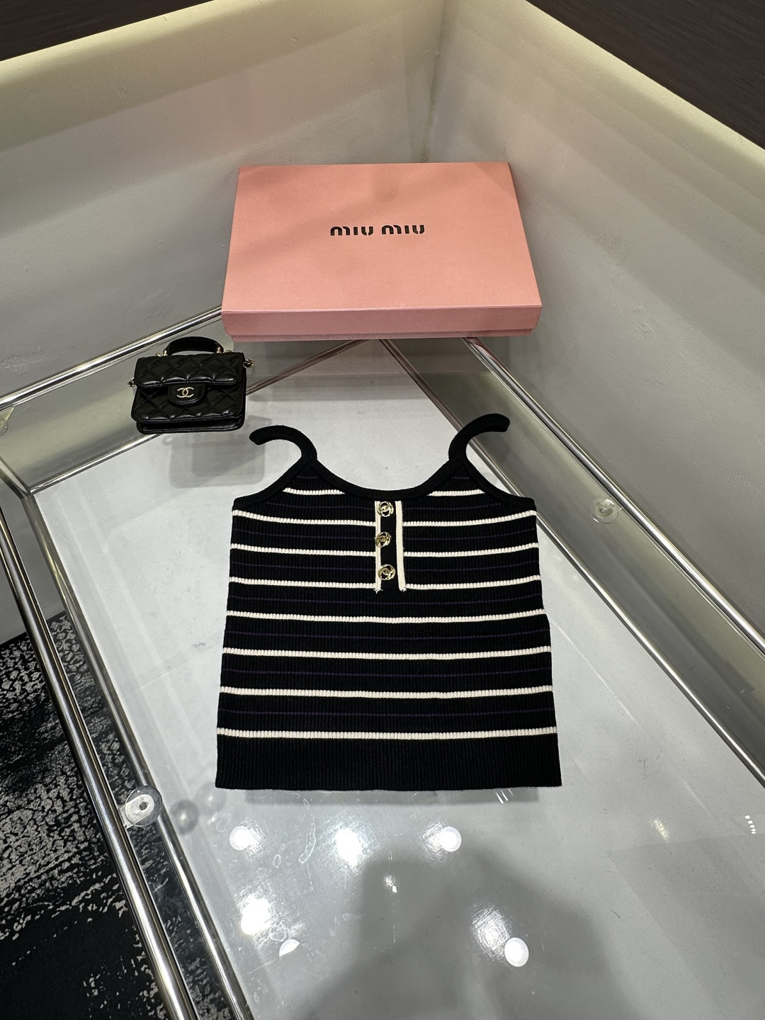 [TOP] CHANEL Knit Vest - 2 Color - 711 Luxury