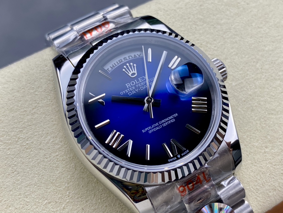 [TOP] ROLEX Watch 36 mm - Blue
