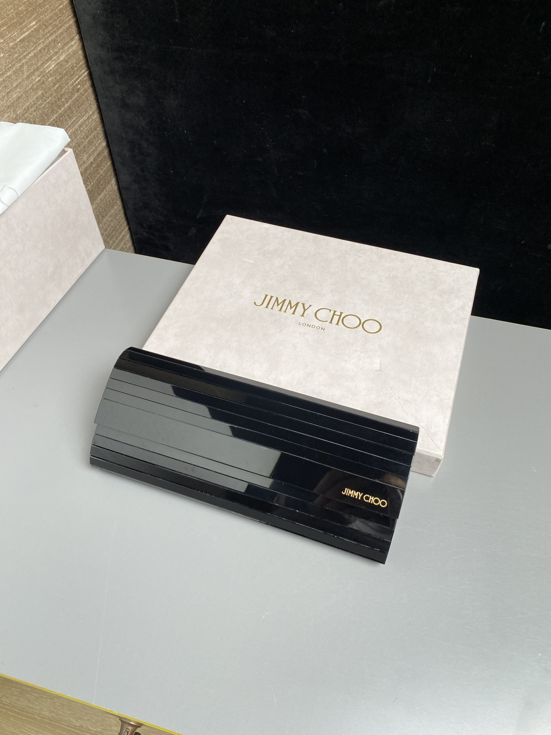 [TOP] JIMMY CHOO Sweetie Bag 24*10*5CM - Black - 711 Luxury