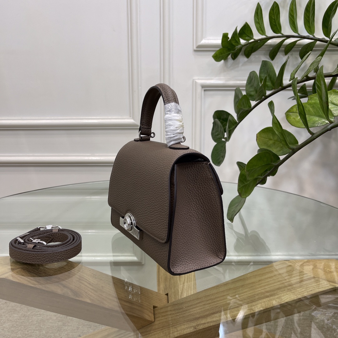 [TOP] MOYNAT RéJANE Bag Cowhide 20x8x15cm - Dark Gray - 711 Luxury