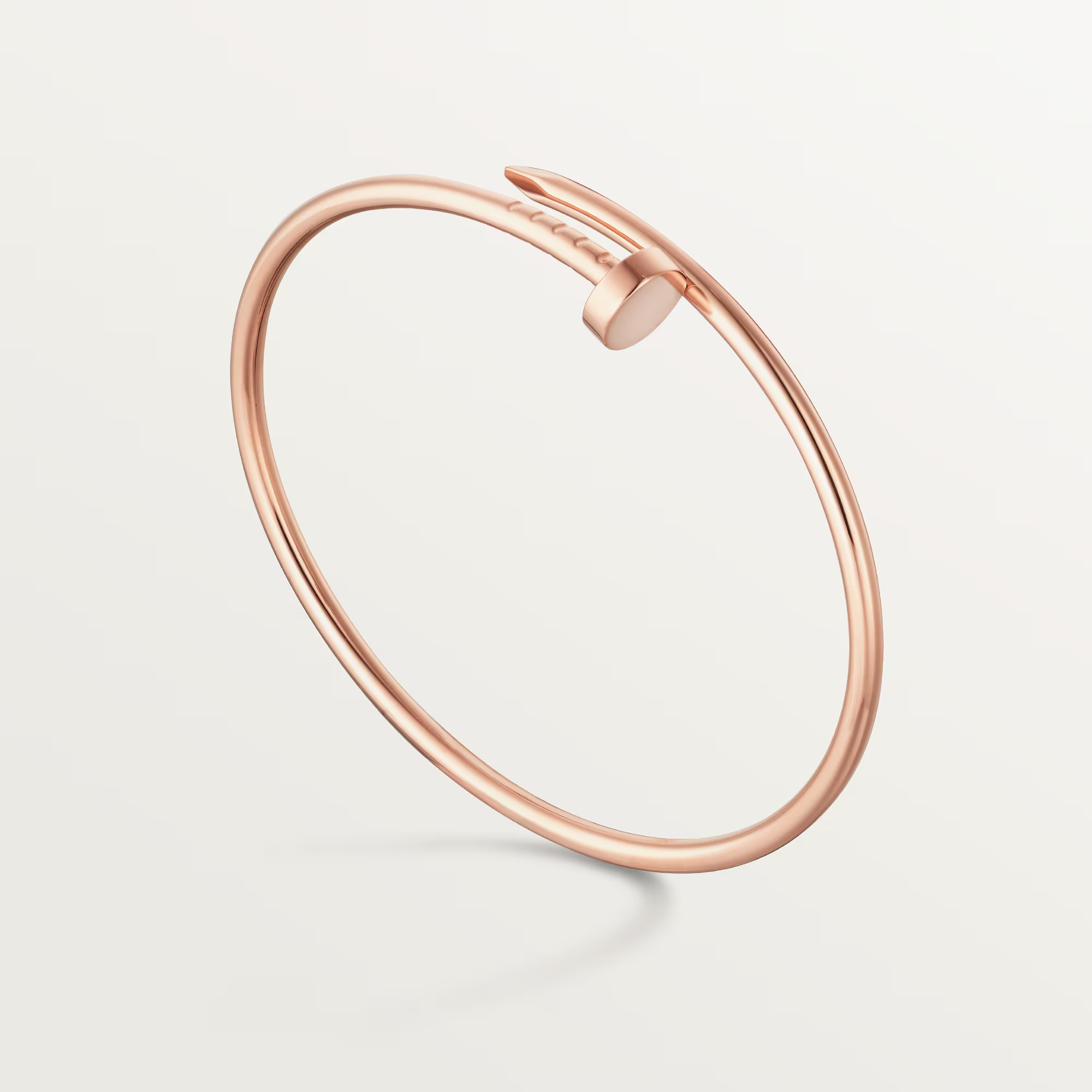 Carty Nails Solo Trace Bracelet, Rose Gold ,Small Model