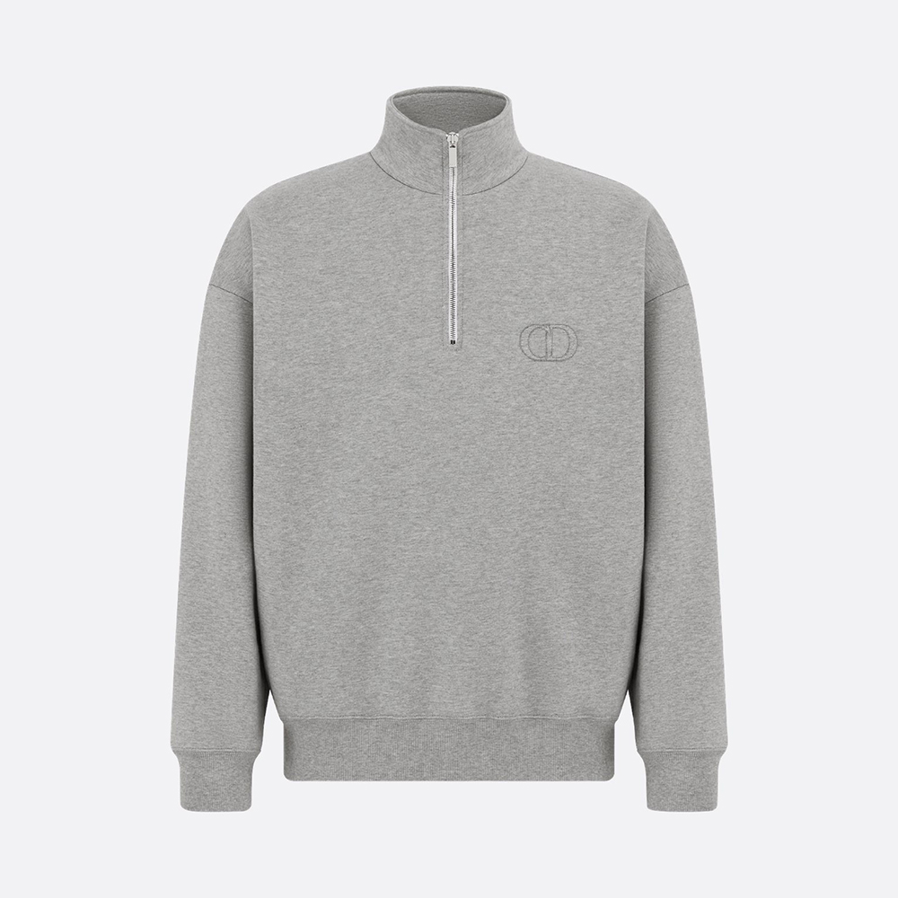 Dior Clothing Dior High Neck Zip Detailed Sweatshirt #668300 | Nigo Office