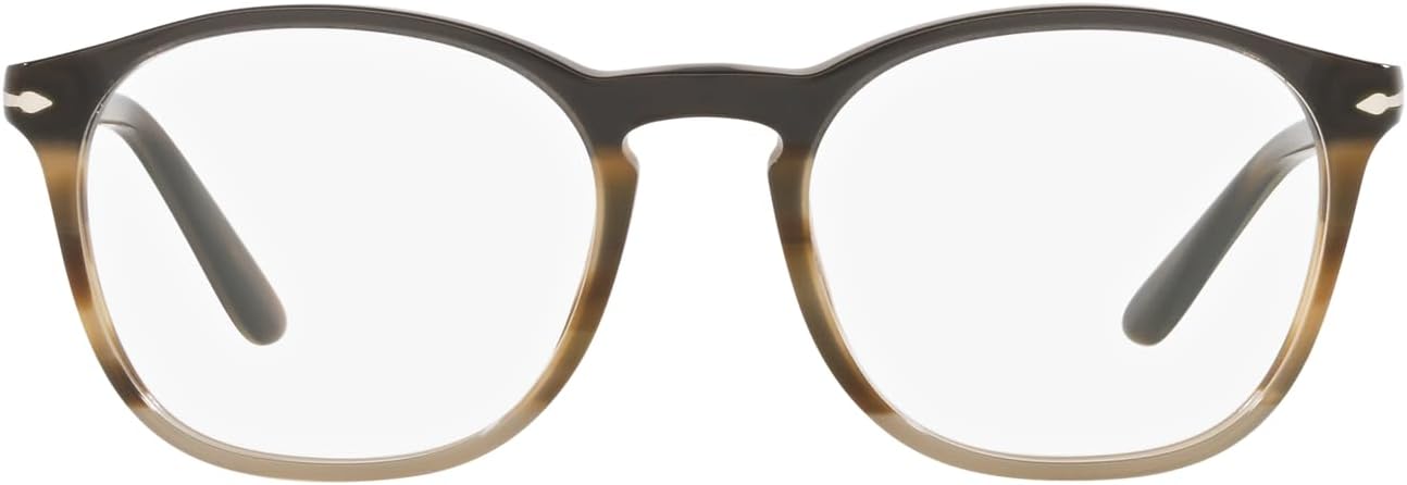 Persol Unisex Po3007v Square Prescription Eyewear Frames