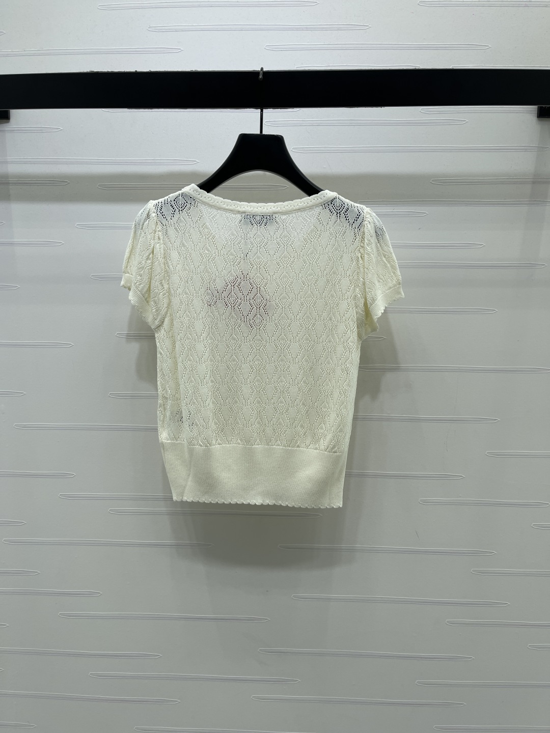 [TOP] Miu Miu Knit Top - Beige - 711 Luxury
