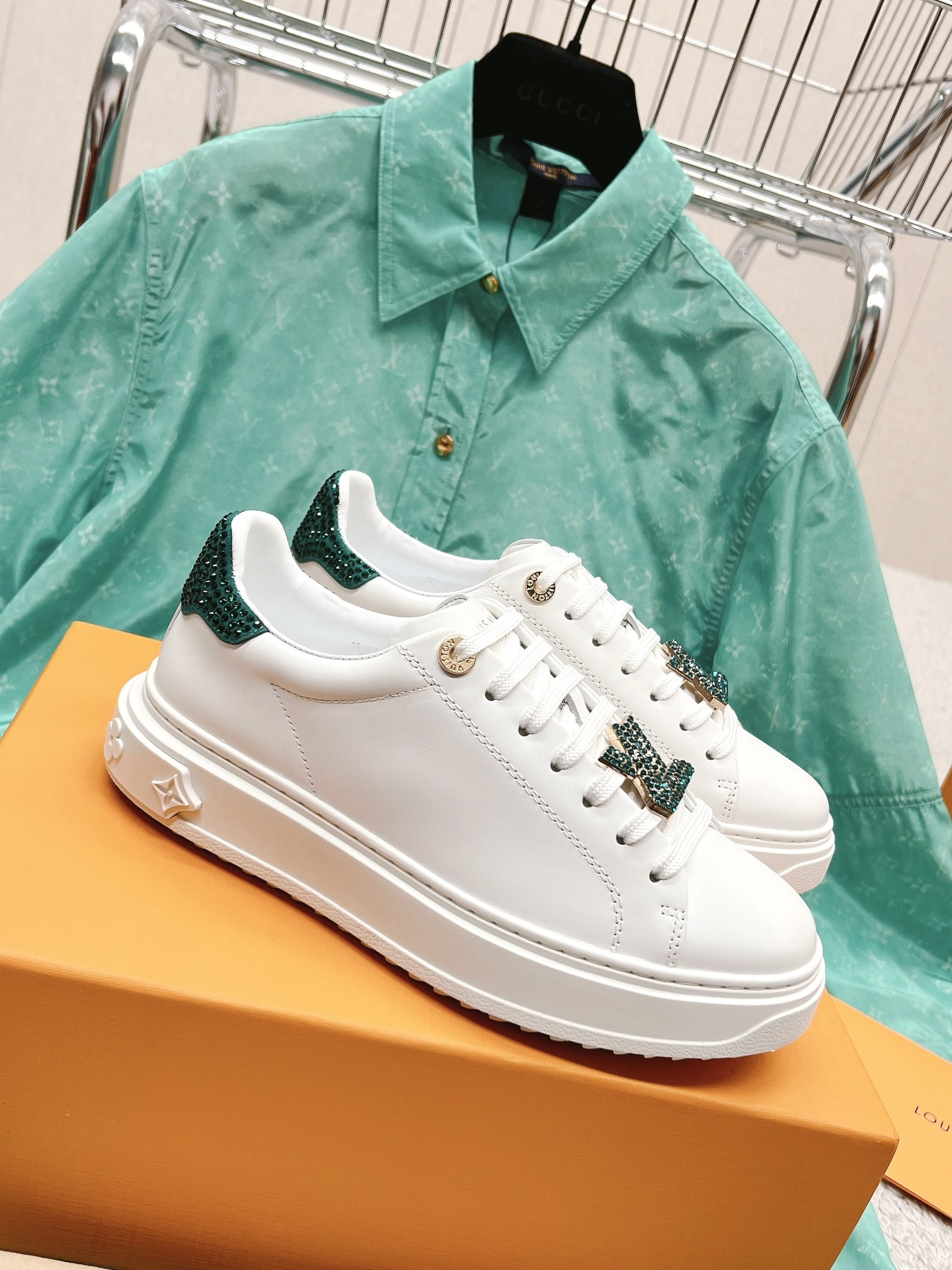 [TOP] Louis Vuitton LV Sneakers - White - 711 Luxury
