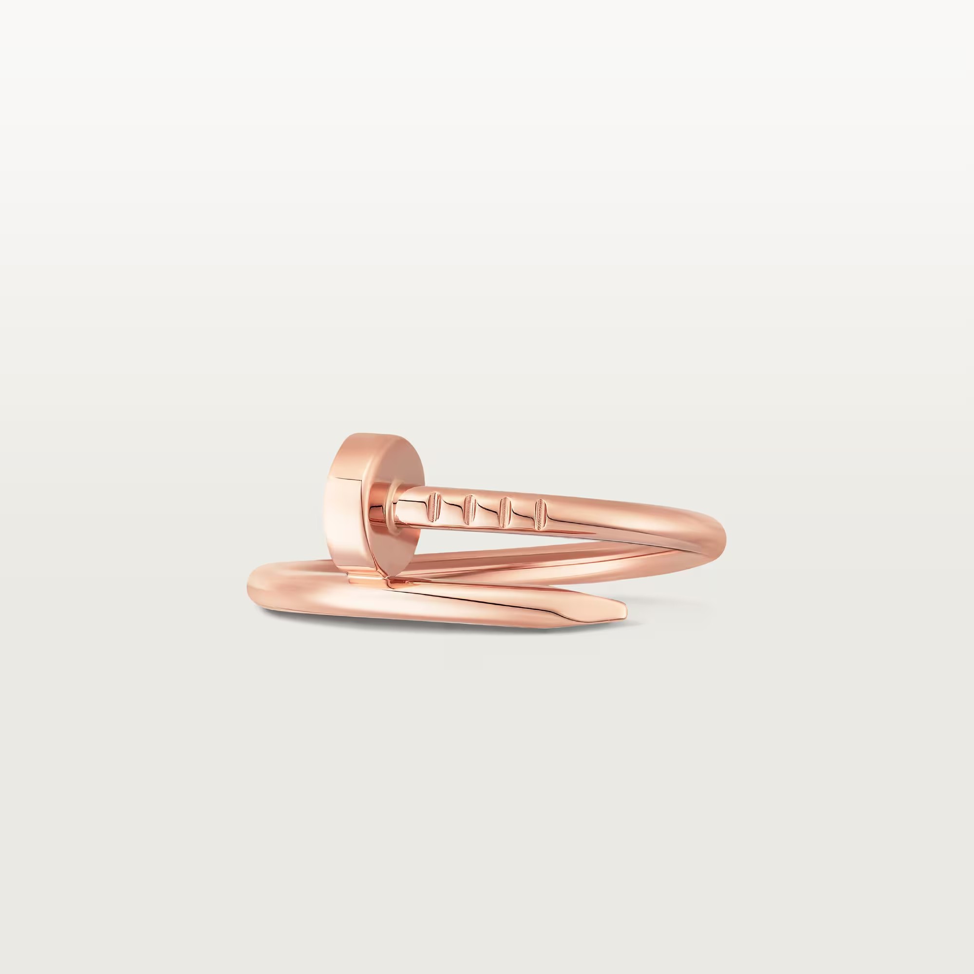 Carty Nails Solo Trace Ring ,Rose Gold ,Small Model