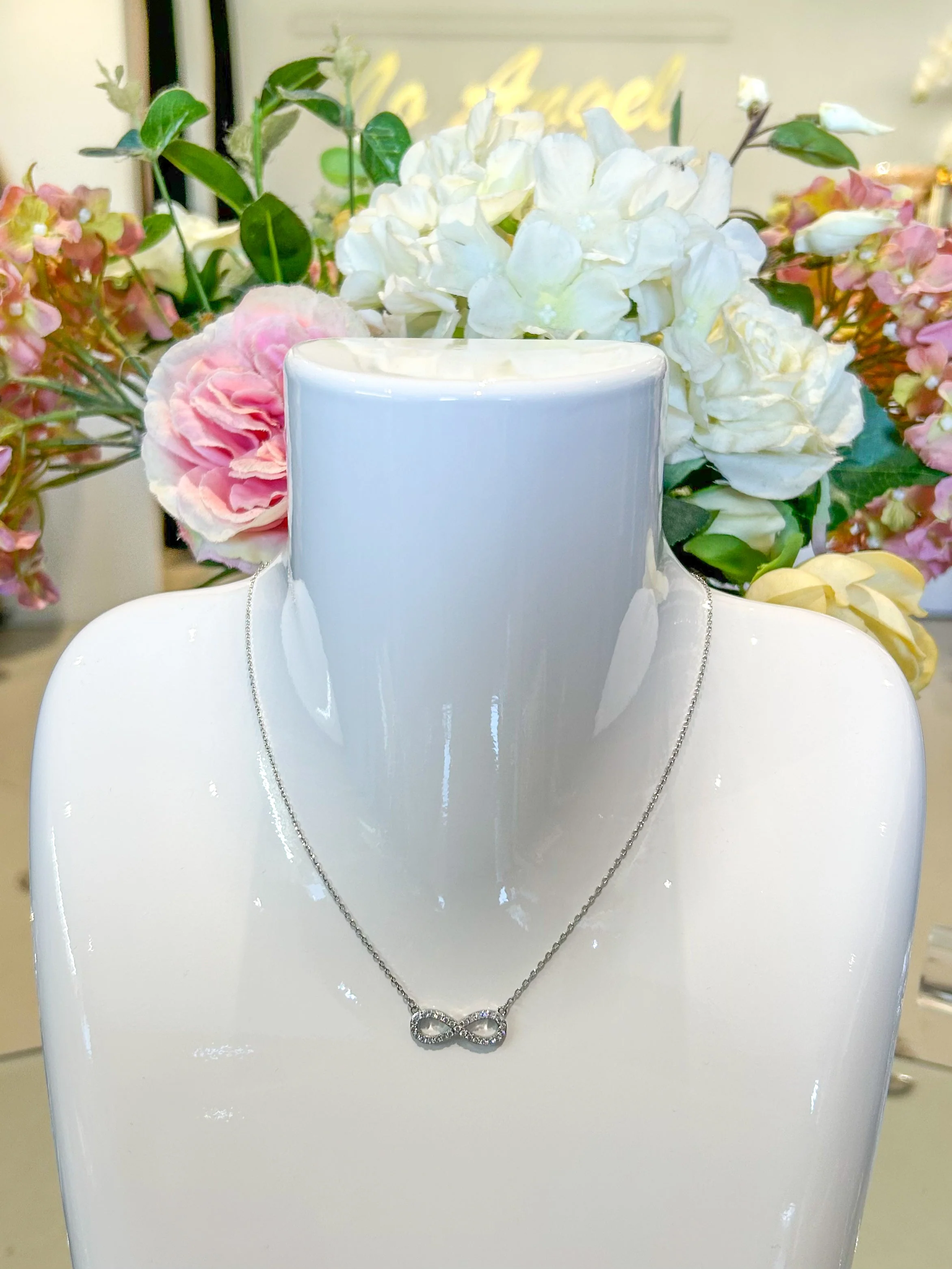 Silver Infinity Necklace