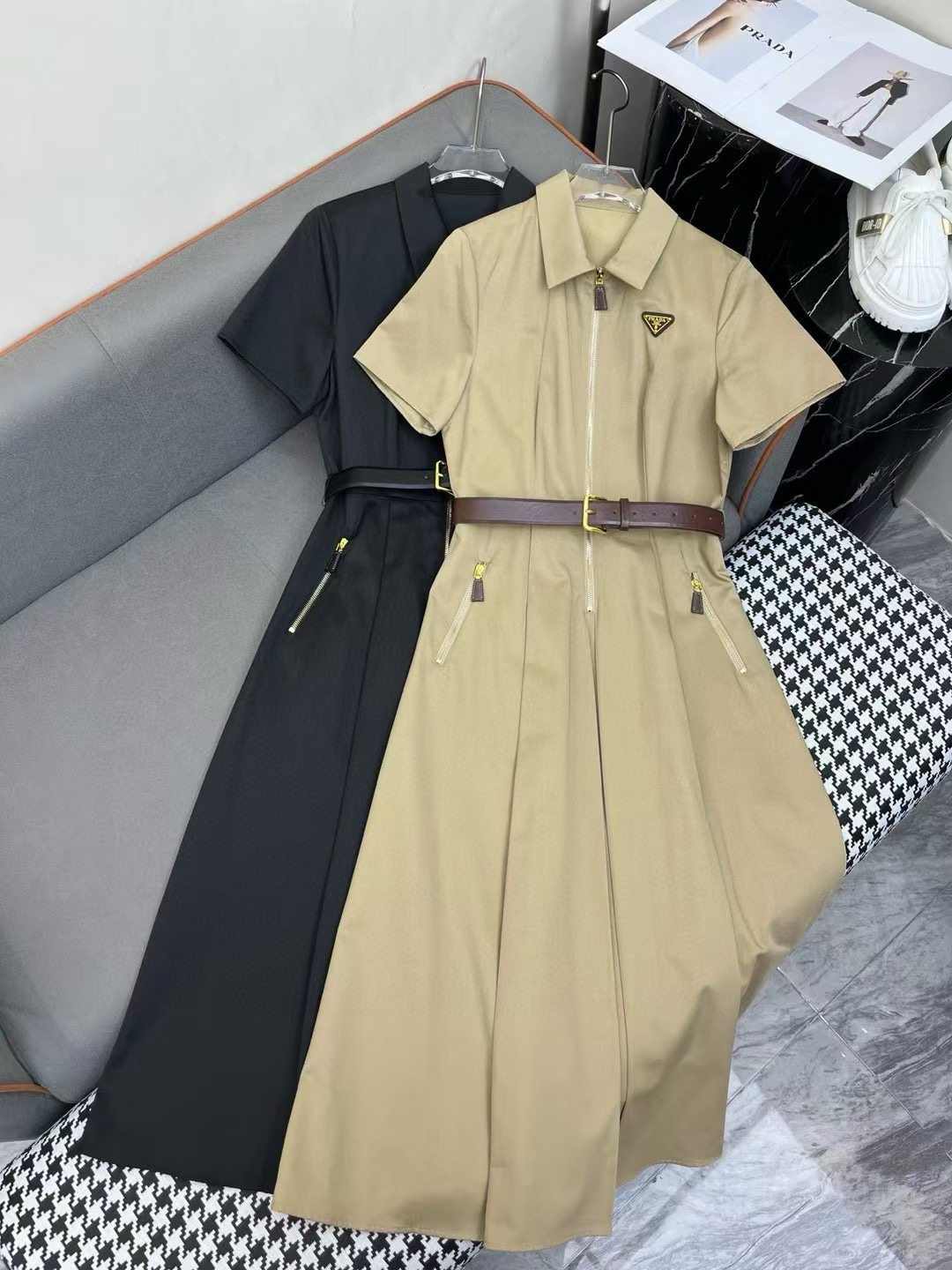 [TOP] PRADA Dress - Khaki