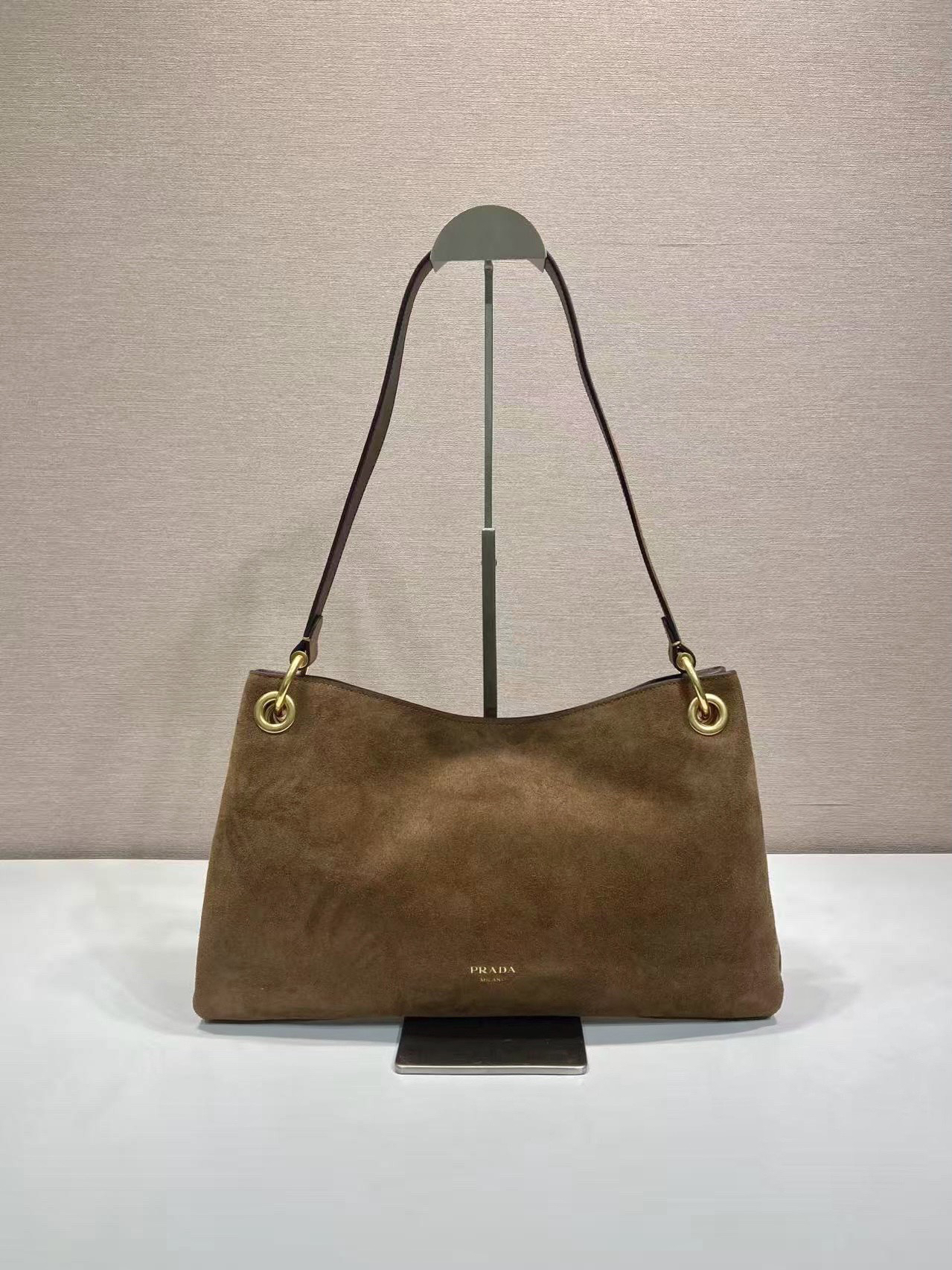 [TOP] PRADA Etude Bag 40.5x20.5cm - Brown