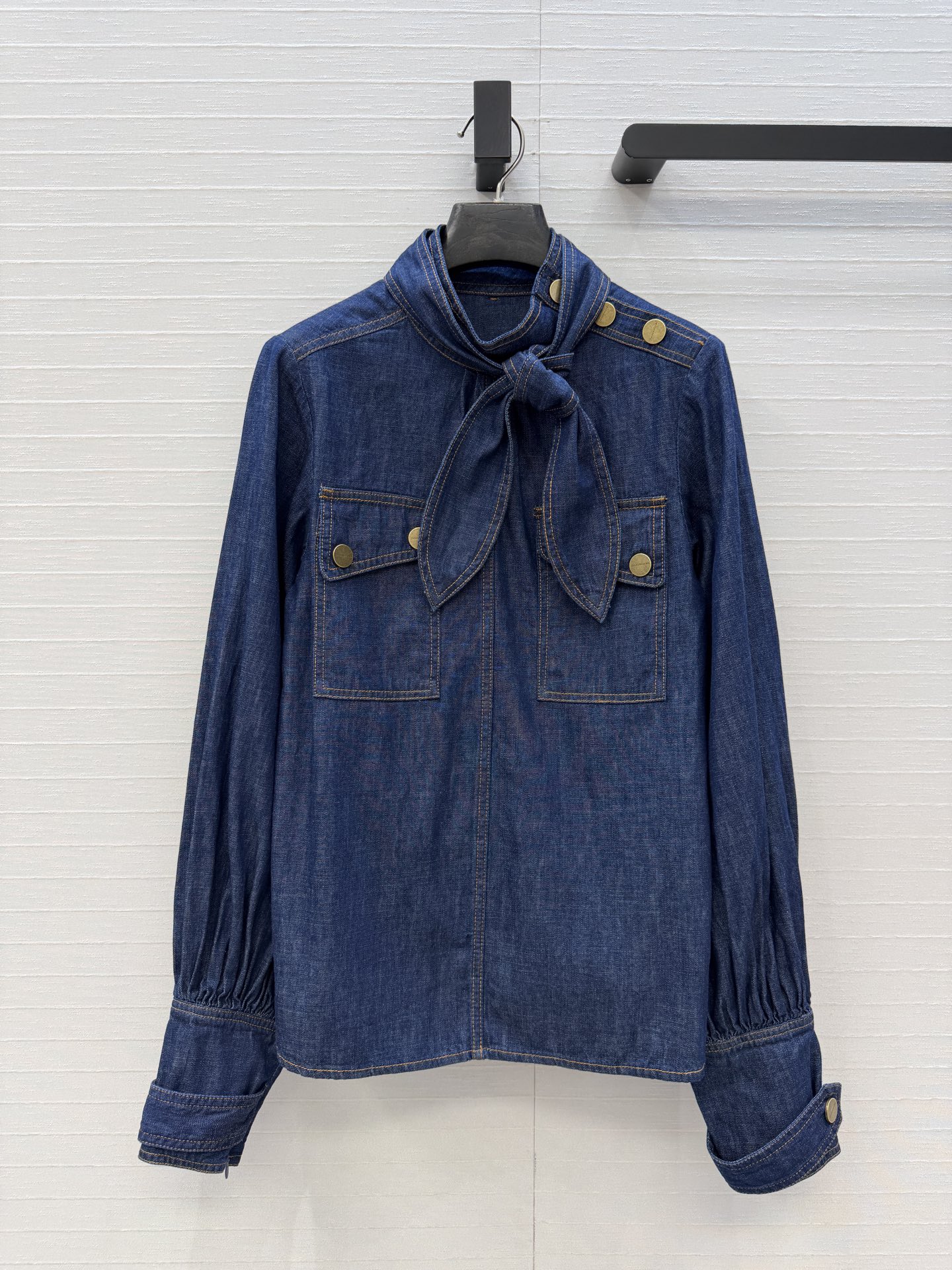[TOP] ZIMMERMANN Cowboy Shirt - Blue - 711 Luxury