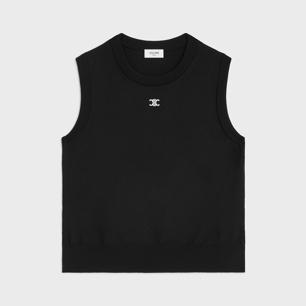 CELINE TOP IN FINE WOOL #384483