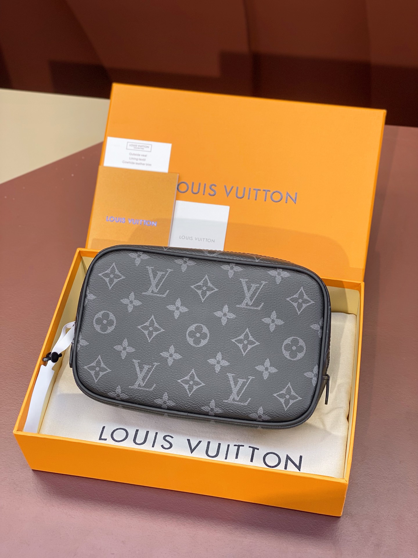 [TOP] Louis Vuitton LV Toiletry Bag 21x6x13.5cm/26x17x7cm - 2 Colors