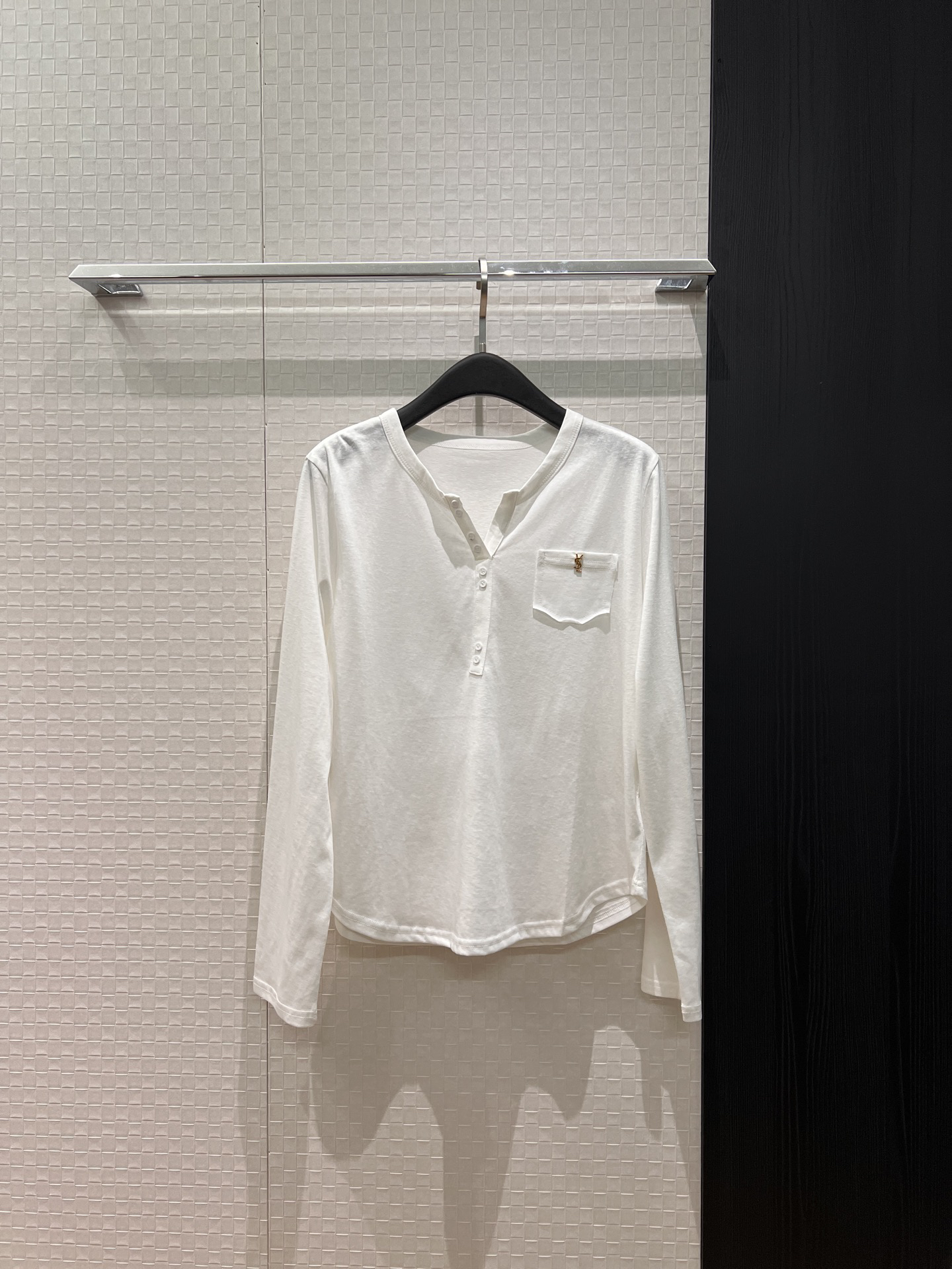[TOP] Yves Saint Laurent YSL Shirt - White