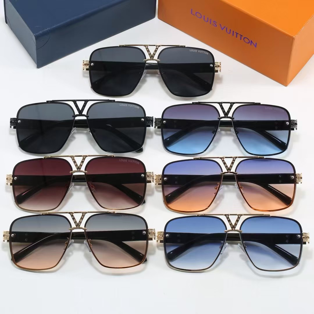 [TOP] Louis Vuitton LV Sunglasses - 7 Colors - 711 Luxury