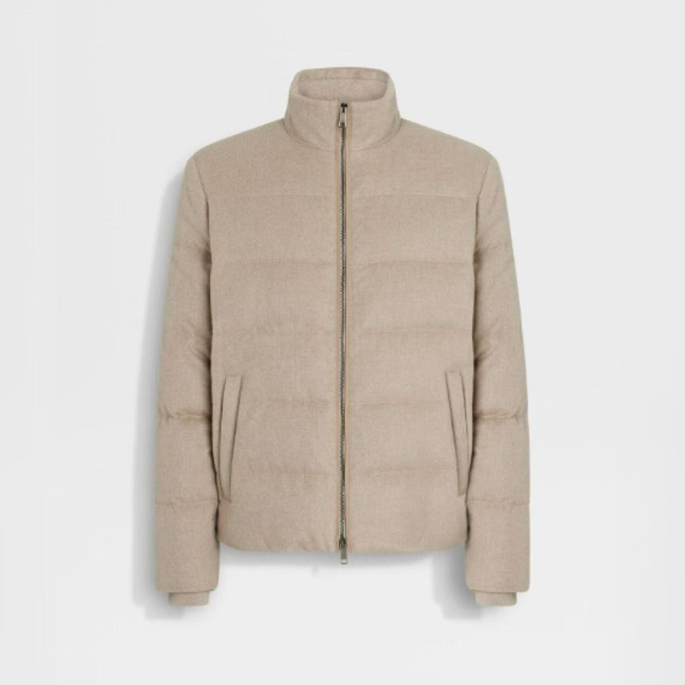 Designer Clothing Zegna Quilted Cashmere Jacket #378556 | Nigo Office