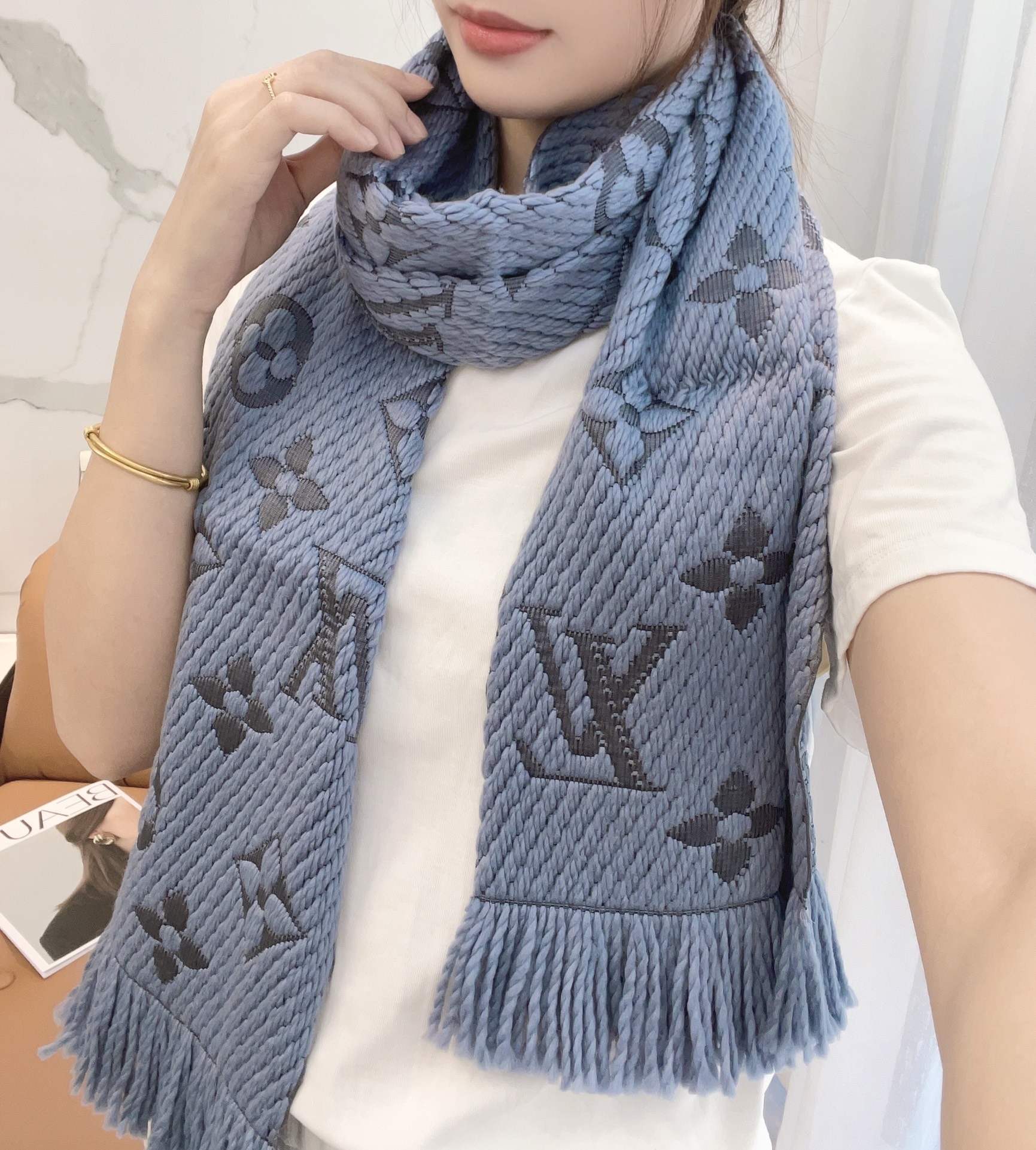 [TOP] Louis Vuitton LV Scarf  175*31cm - 5 Colors