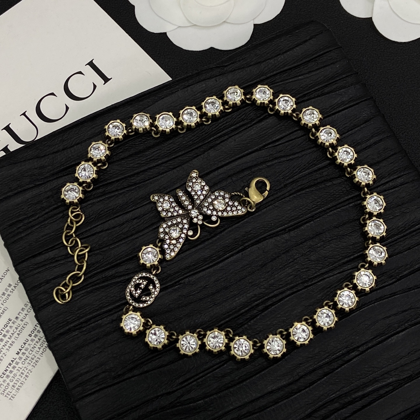 [TOP] GUCCI Bracelet + Necklace +Earrings - Gold - 711 Luxury