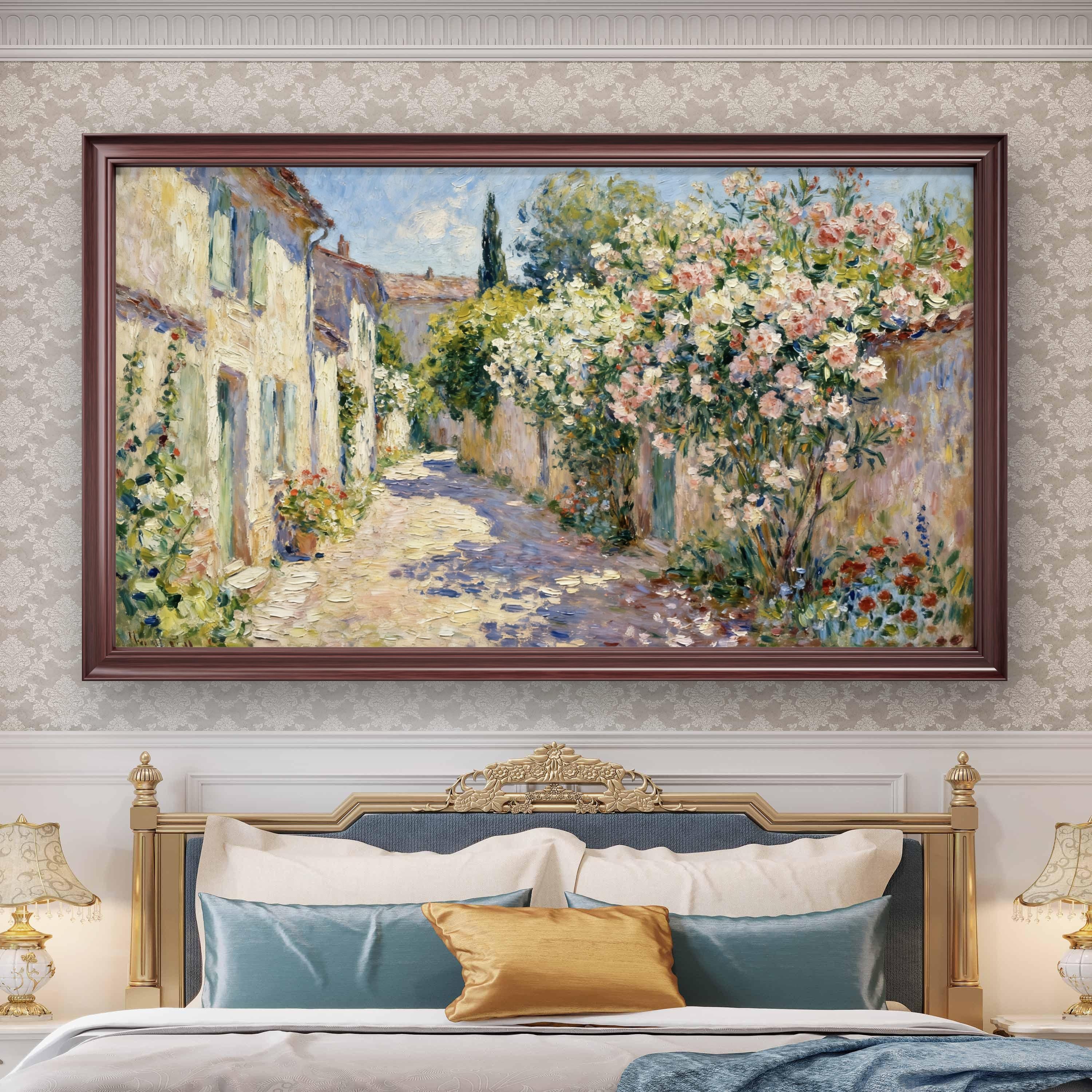 Spring Colors Over the Wall