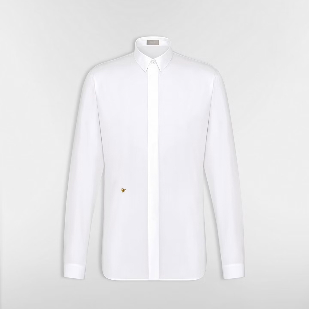 Dior Embroidered Bee Long-sleeved Shirt #389351