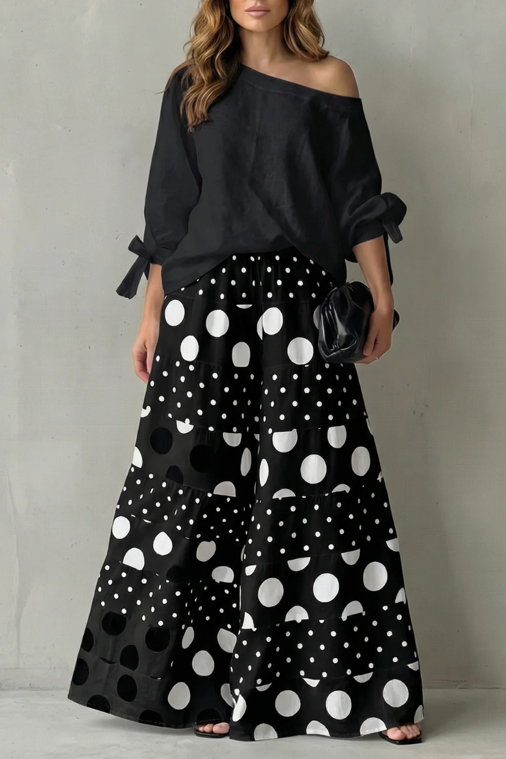 Polviera – Playful polka flow – Two piece set