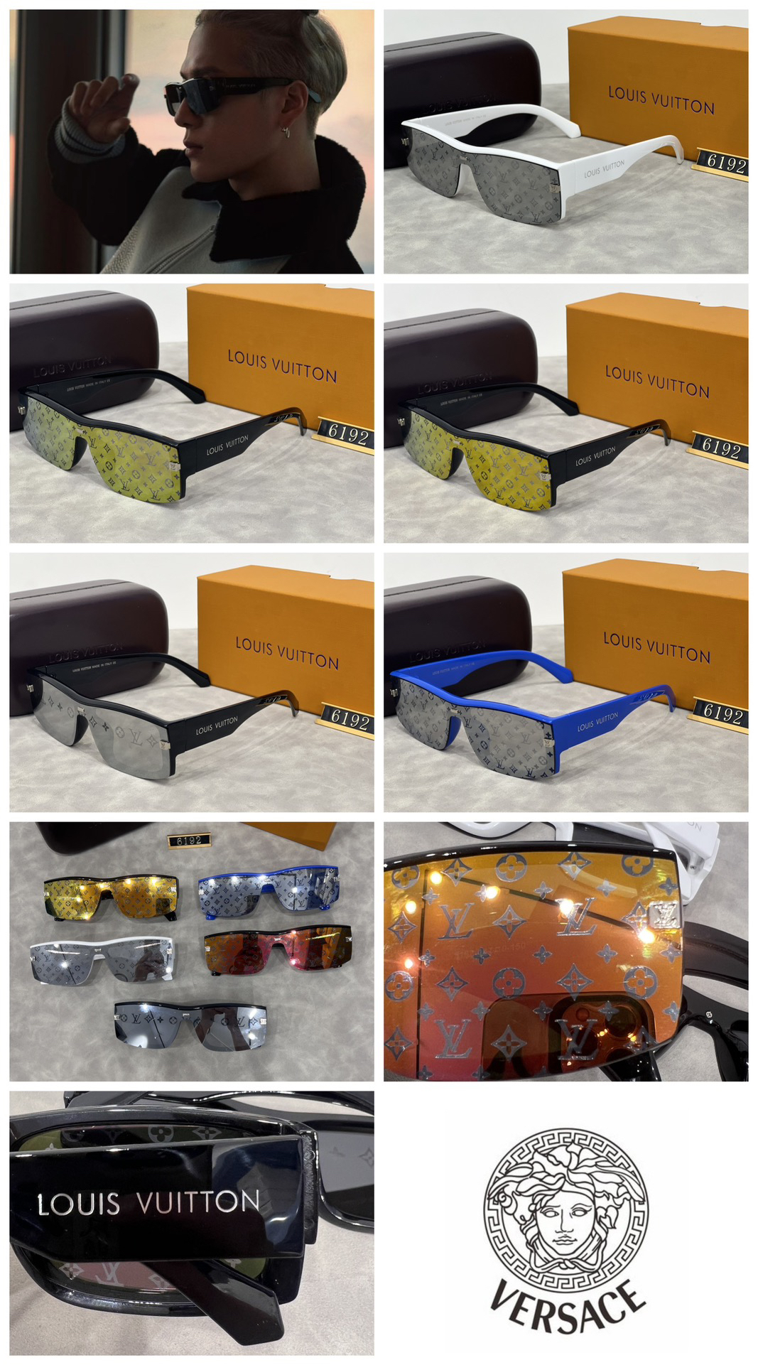 [TOP] Louis Vuitton LV Sunglasses - 5 Colors - 711 Luxury