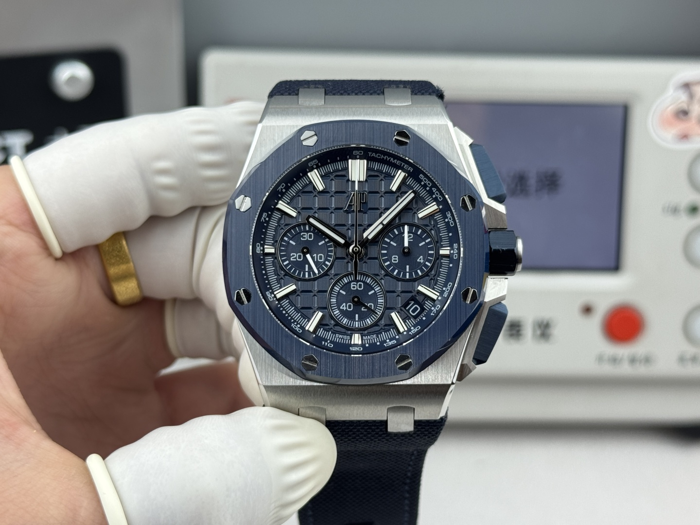 [TOP] Audemars Piguet Men's Watch 43 mm - Blue - 711 Luxury