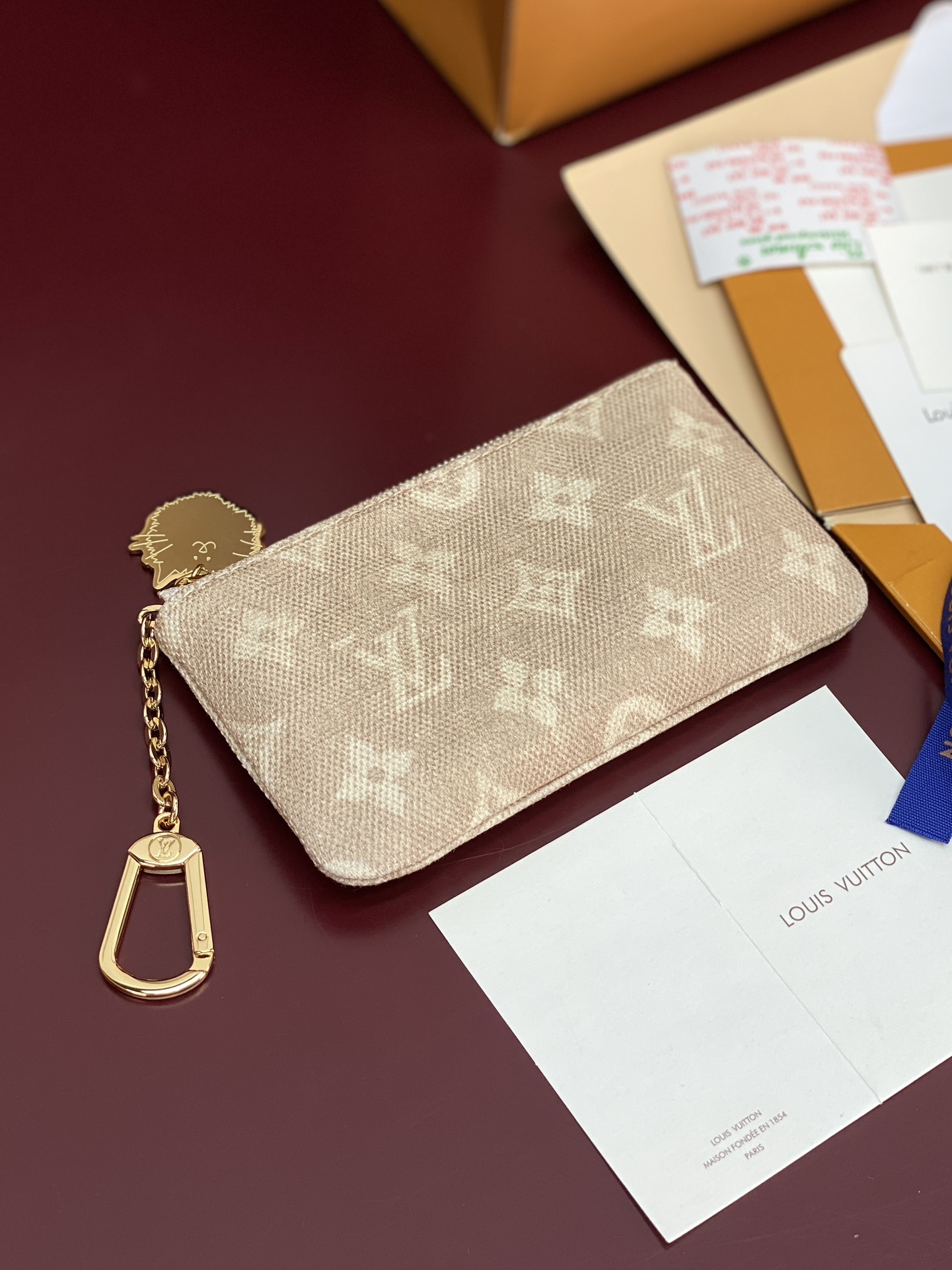 [TOP] Louis Vuitton LV Pochette Clés Key Pouch 15x9x1cm - Meowgram