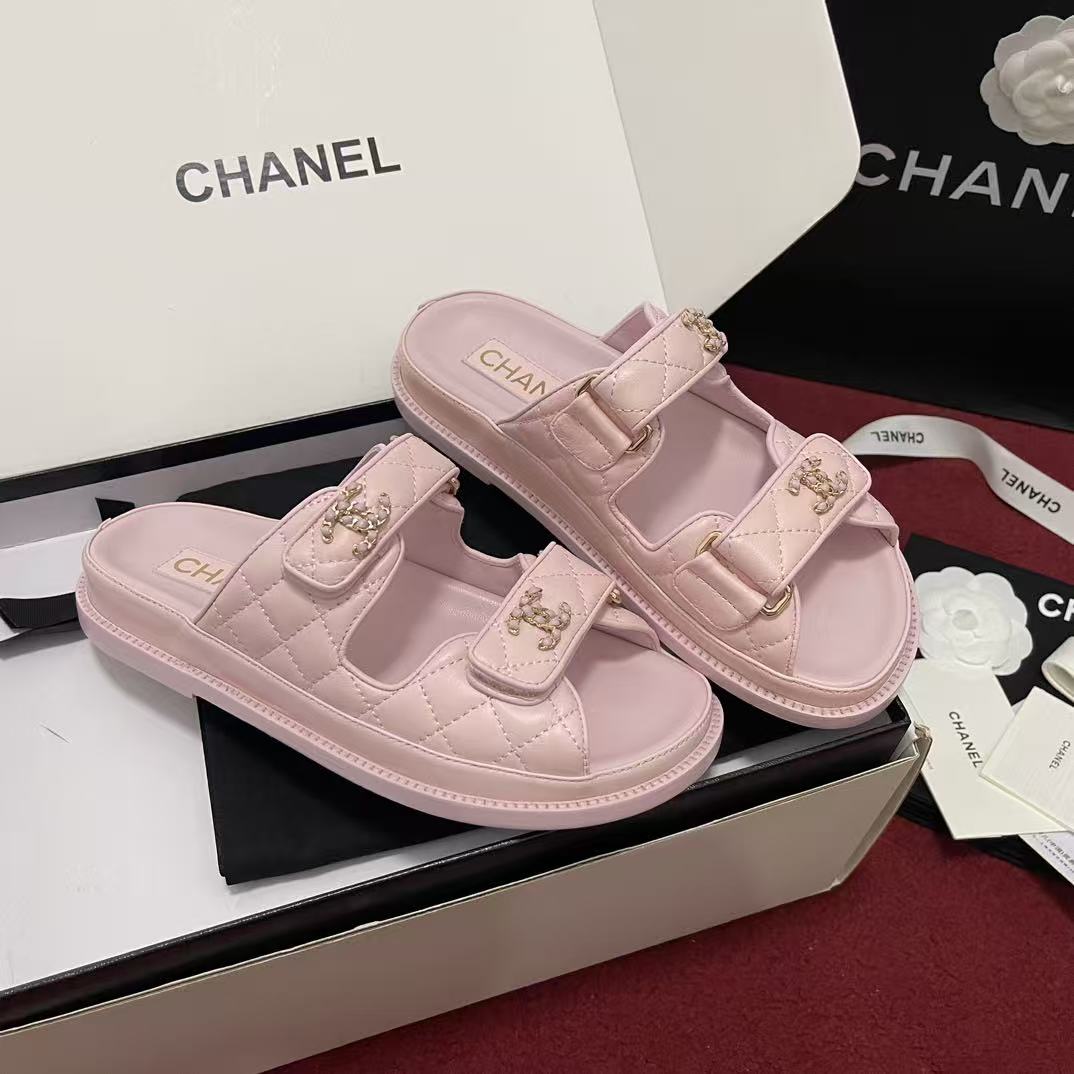 [TOP] CHANEL Sandals - Pink - 711 Luxury
