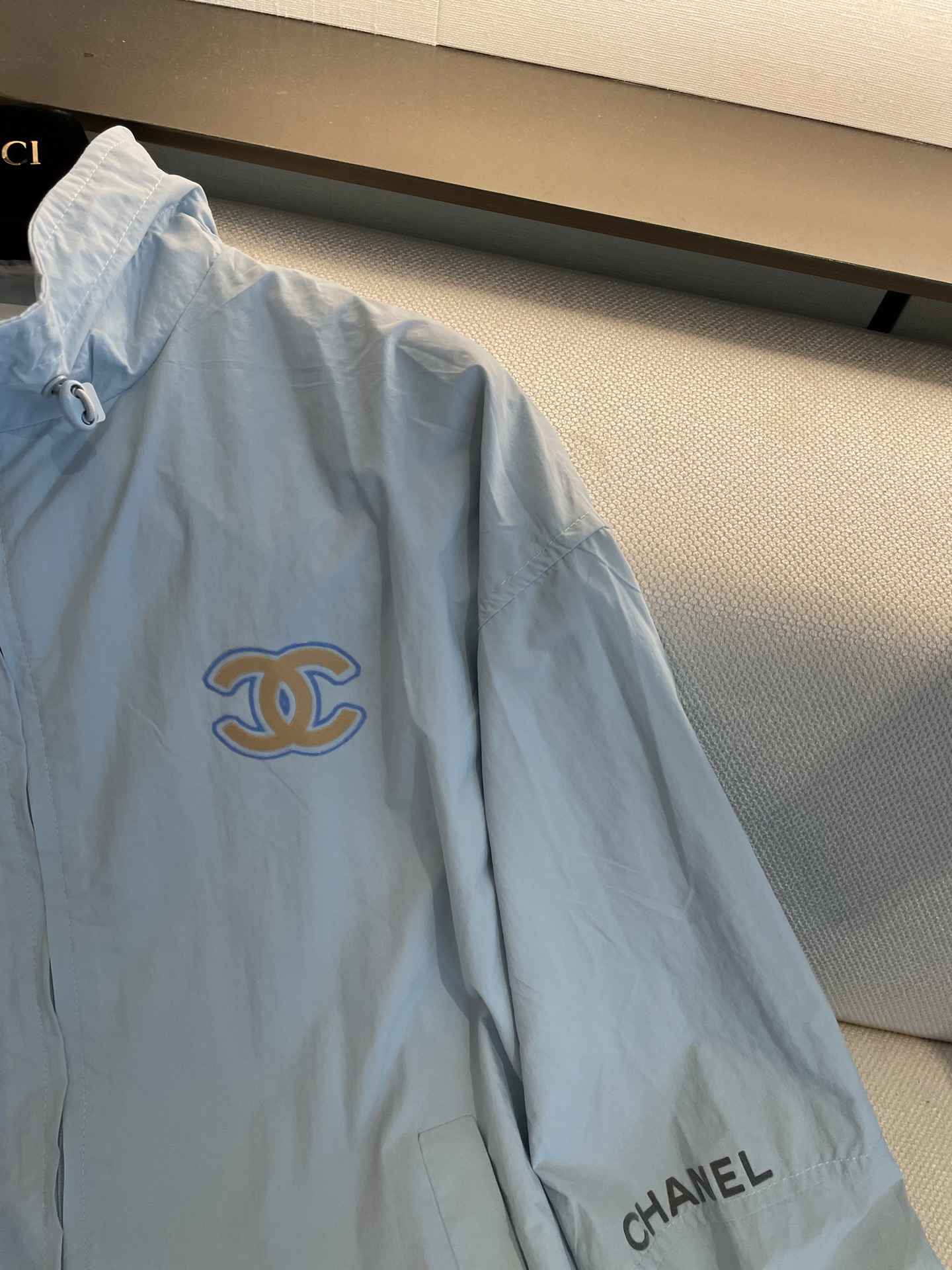 [TOP] CHANEL Coat - Gray