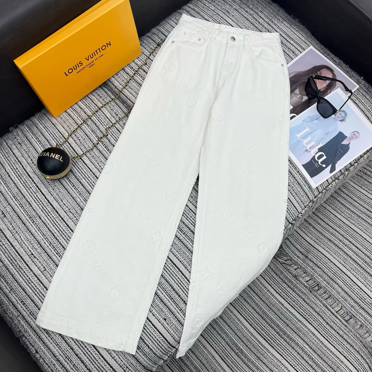 [TOP] Louis Vuitton LV  Pants - Beige