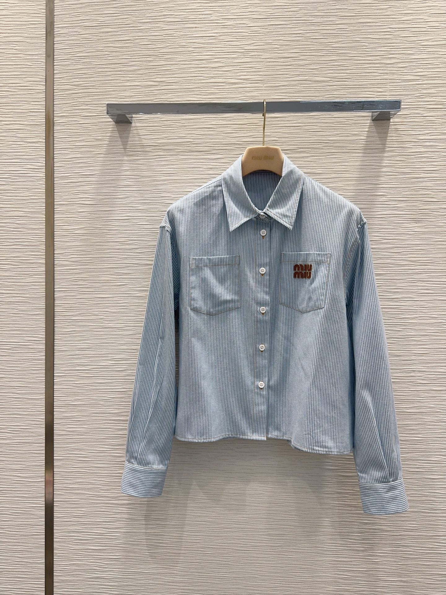 [TOP] Miu Miu Shirt - Blue