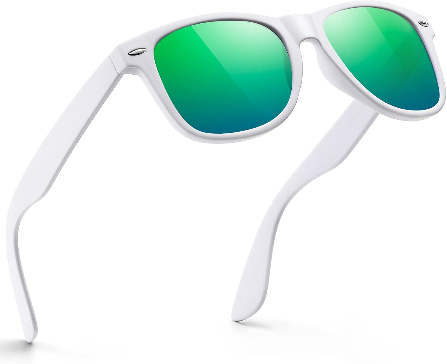 FEIDUSUN Sunglasses Men Polarized Sunglasses for Mens and Womens,Black Retro Sun Glasses Driving Fishing UV Protection
