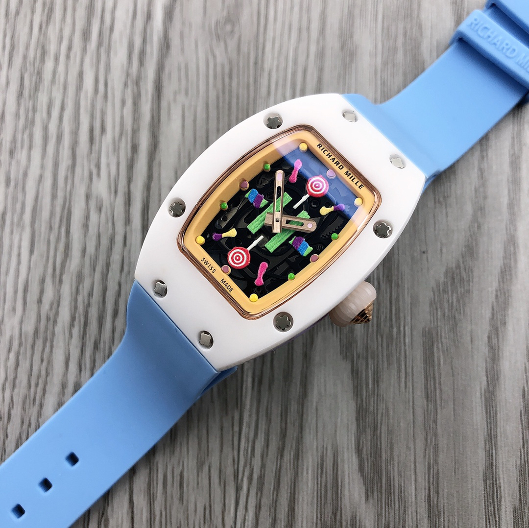 [TOP] Richard Mille RM-07 Watch - Blue - 711 Luxury